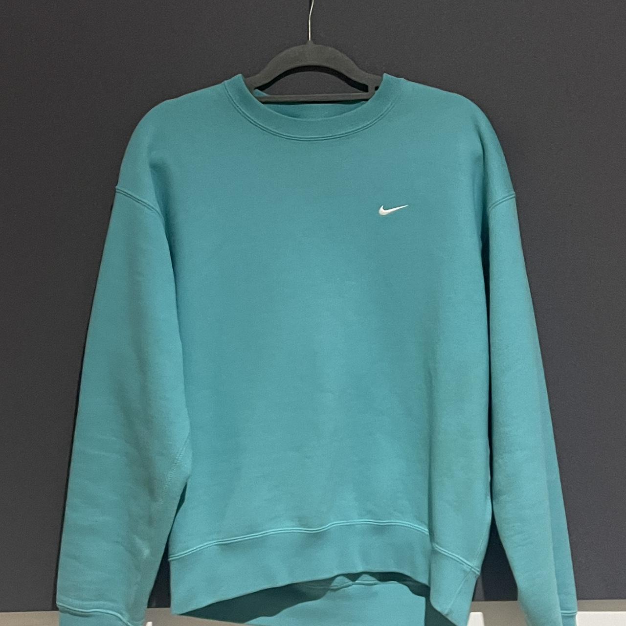 mens blue nike jumper
