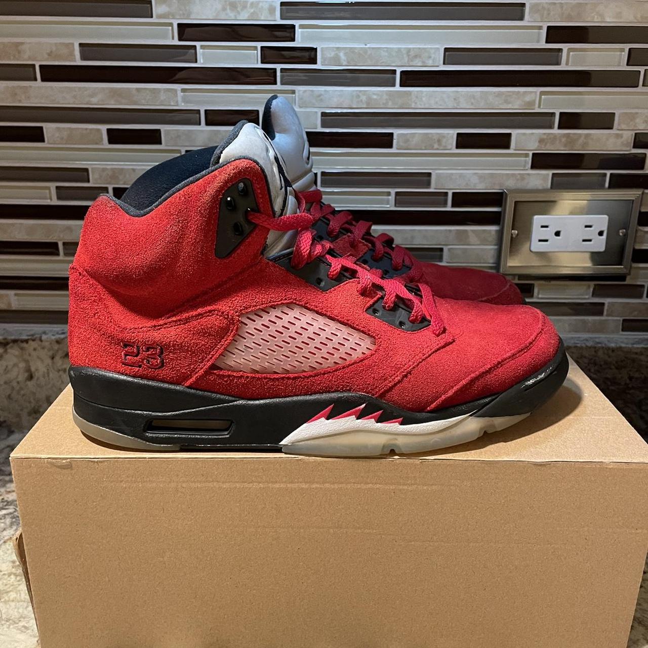 Jordan 5 raging bull hot sale black