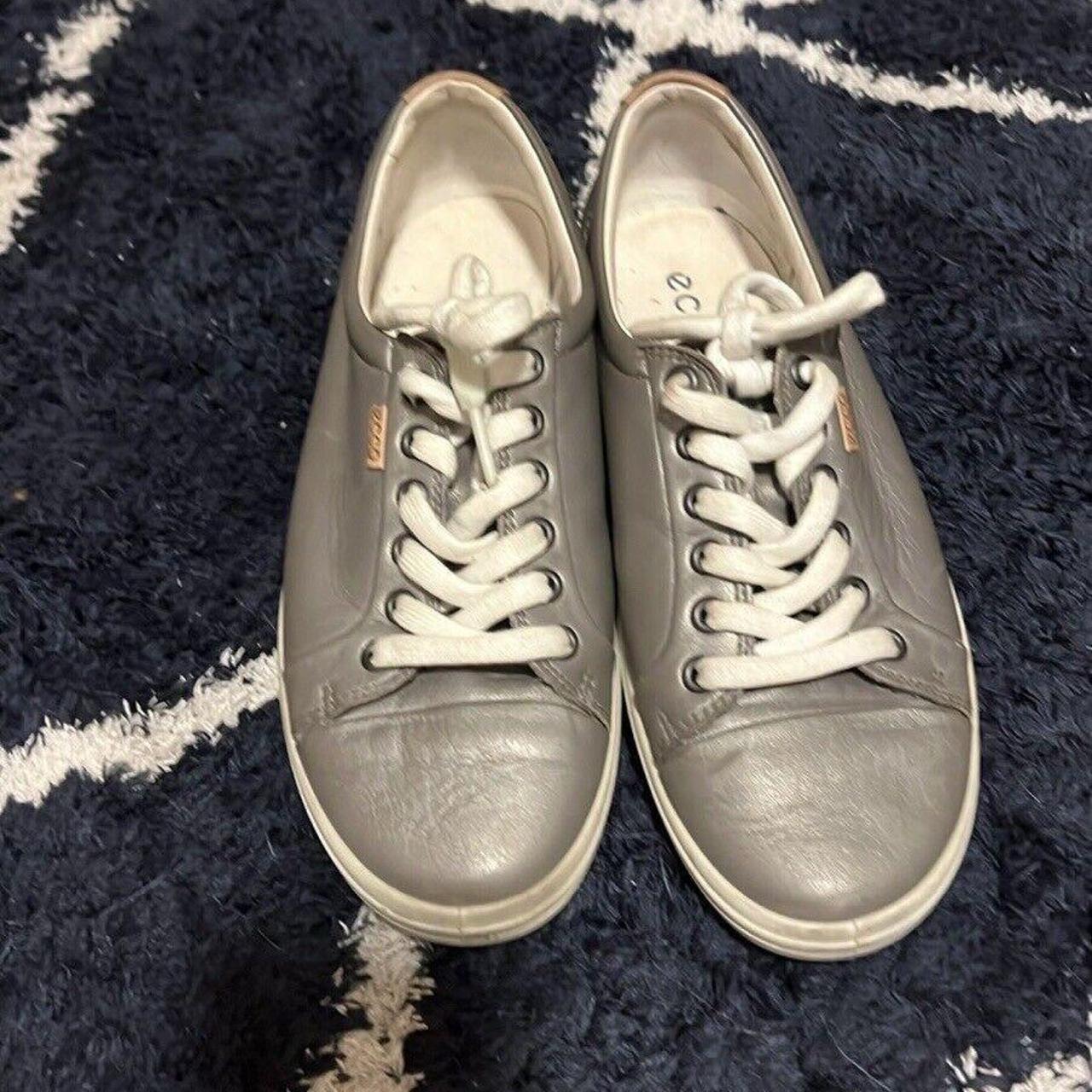 Introducing the Ecco Silver Shoes by Dillards Depop