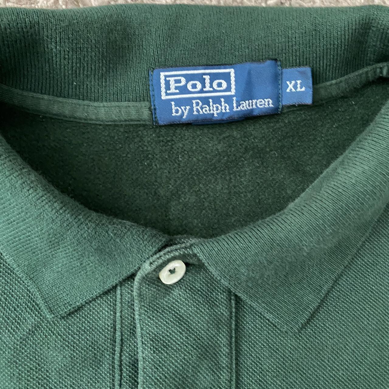 Polo Ralph Lauren Men's Green and Yellow Polo-shirts | Depop