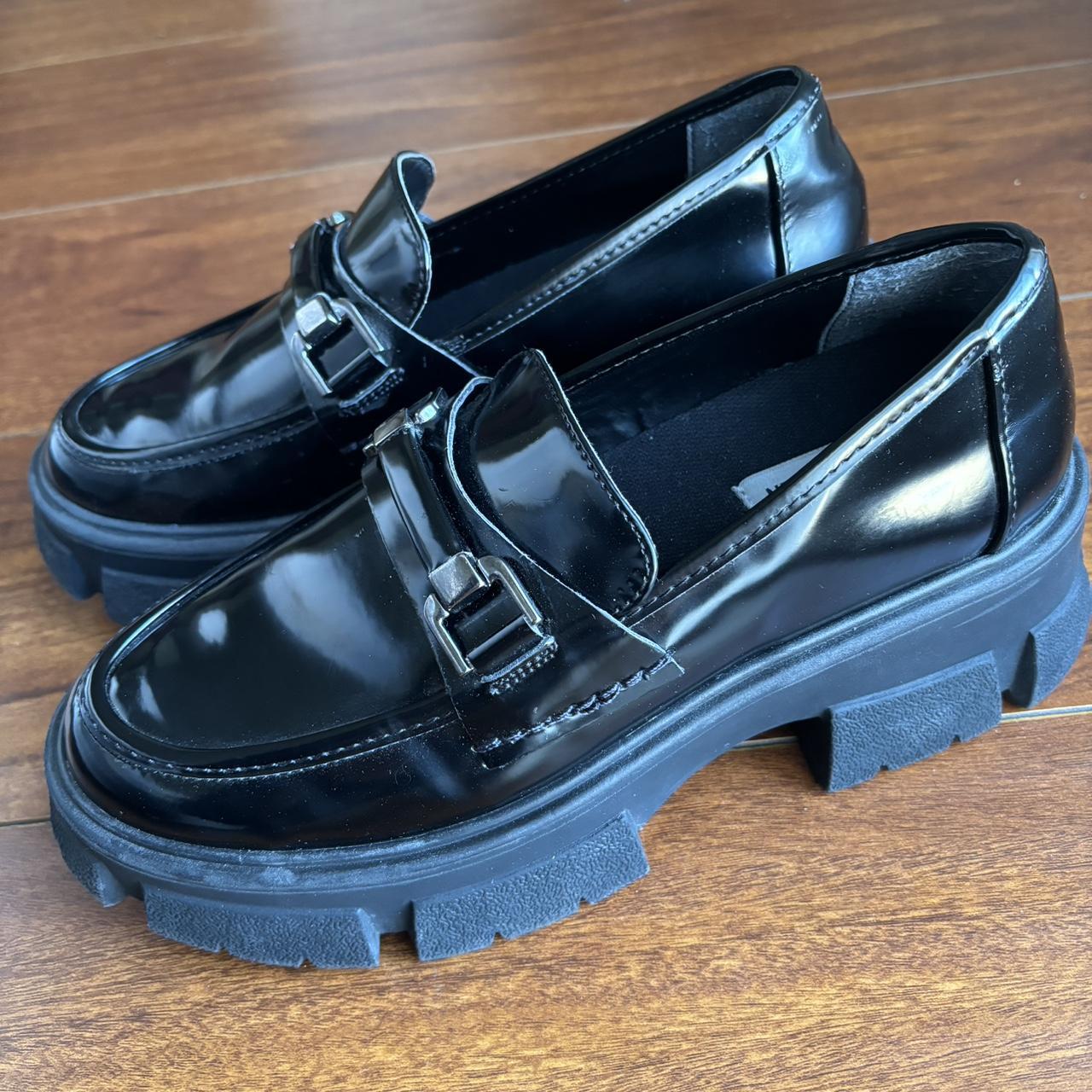 steve madden chunky loafers