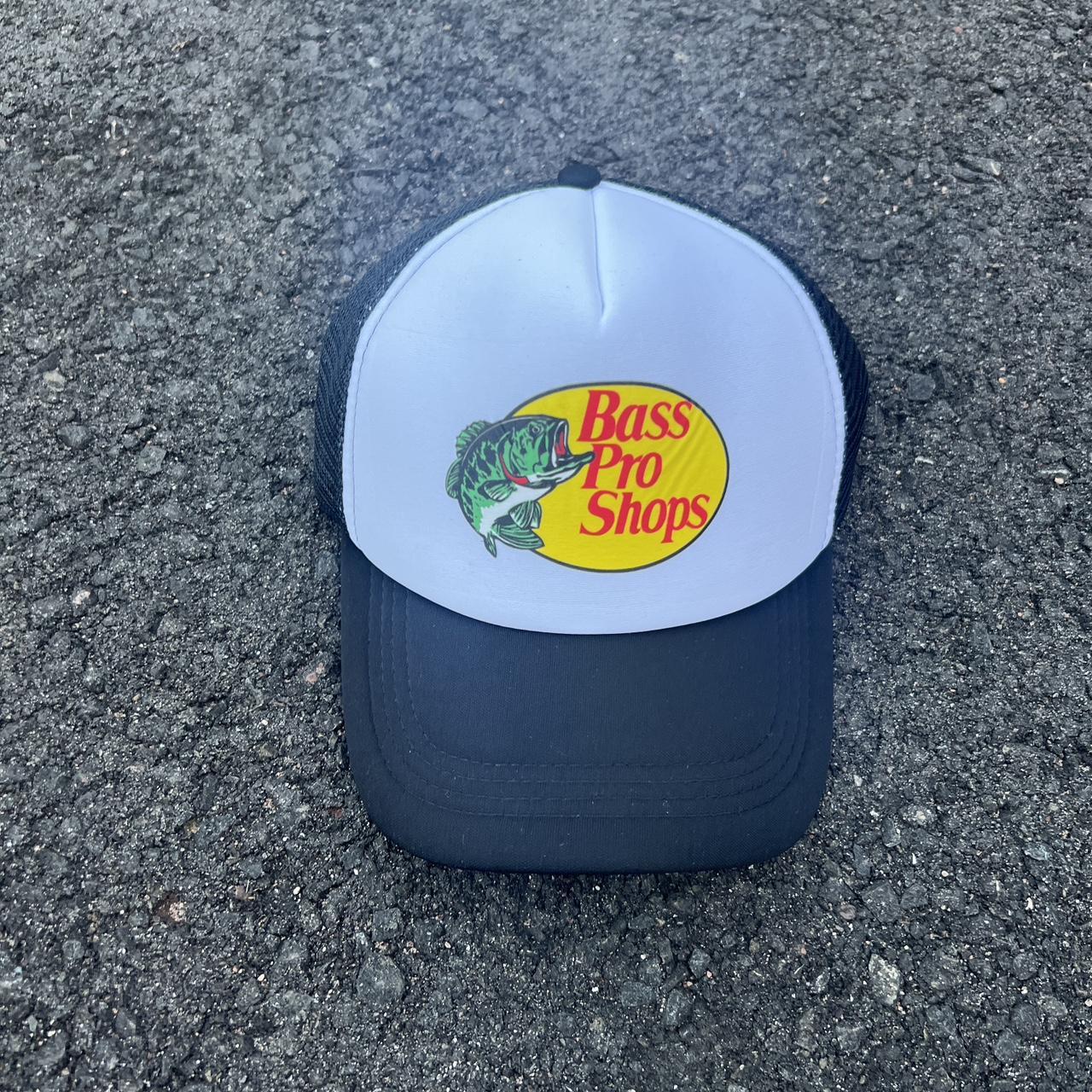 Bass Pro Shops Trucker Hat Condition: - Depop