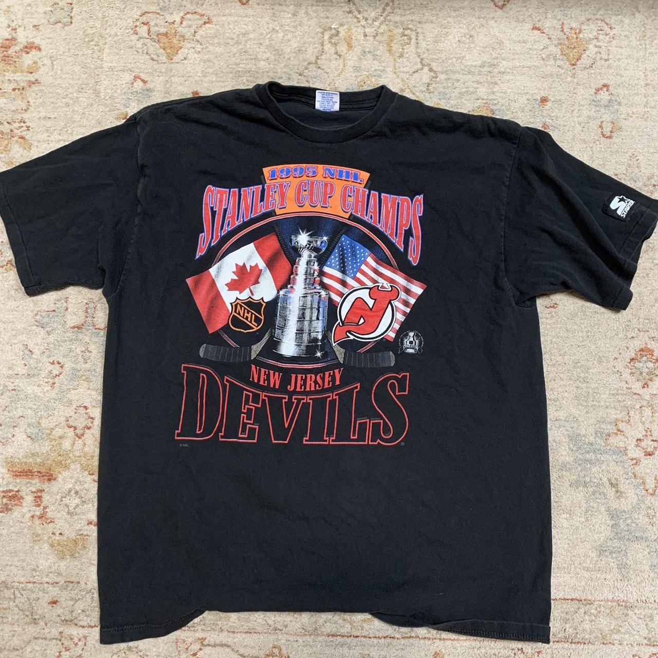 New Jersey Devils 1995 stanley cup champions... - Depop