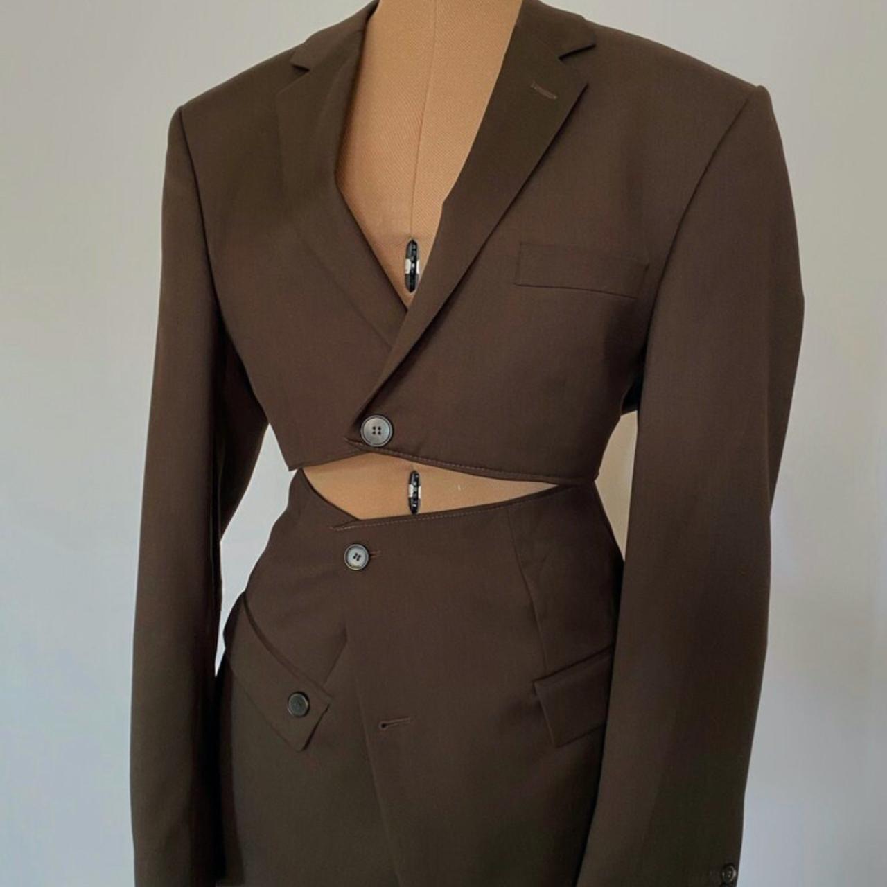 Reworked Vintage Reworked Blazer Set Vintage Reworked Suit Boxy