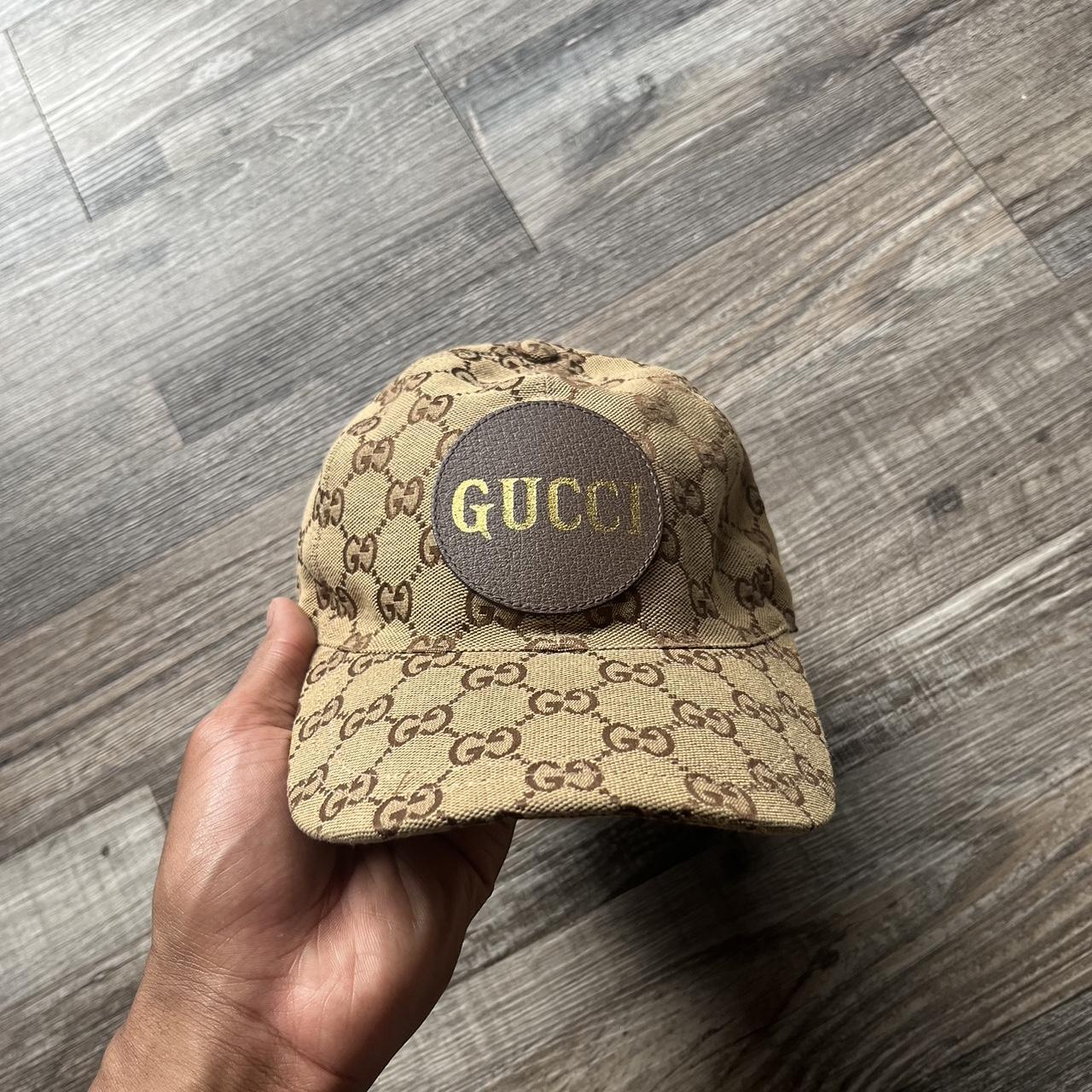 Gucci hat hot sale tan