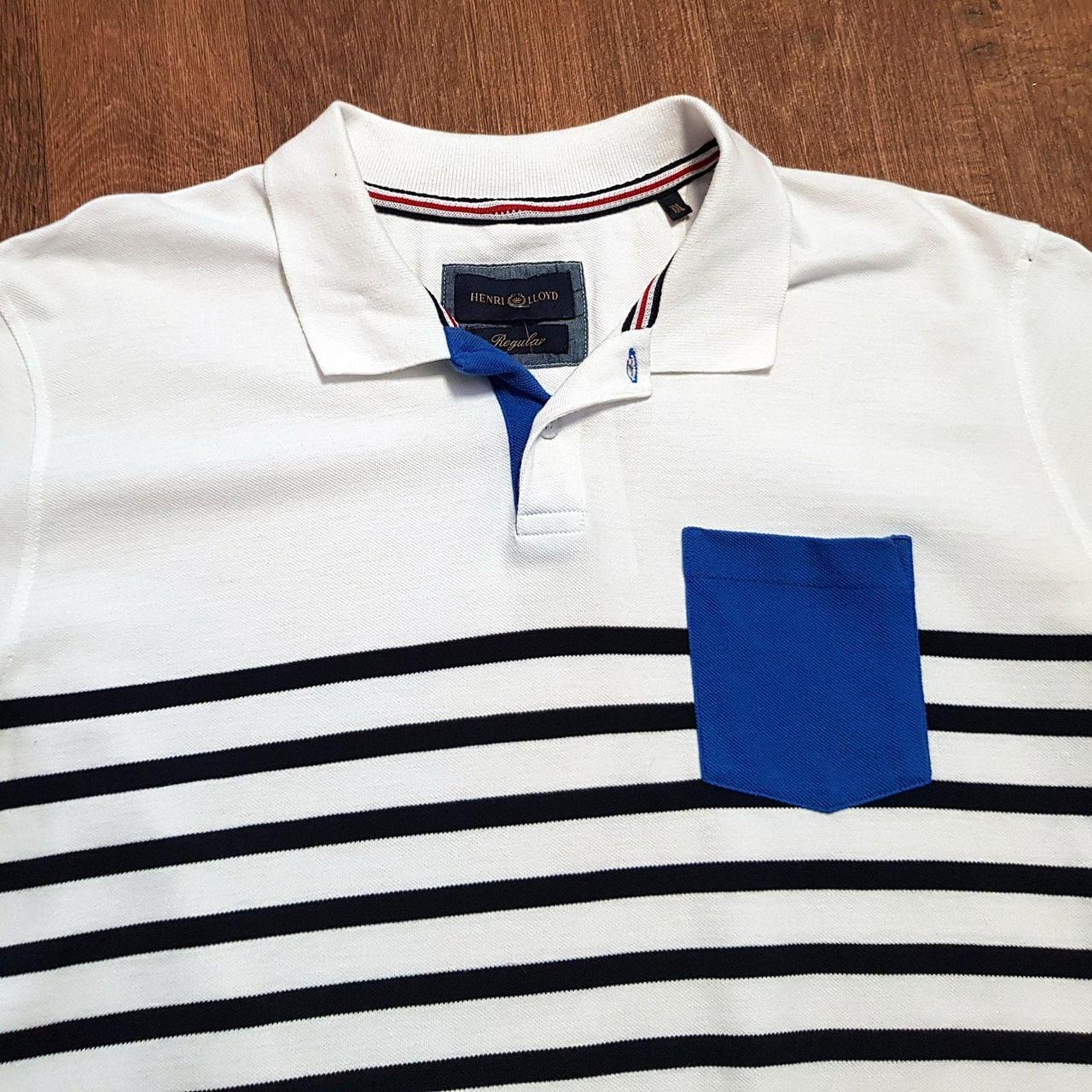 Henri Lloyd Men's White Poloshirts Depop