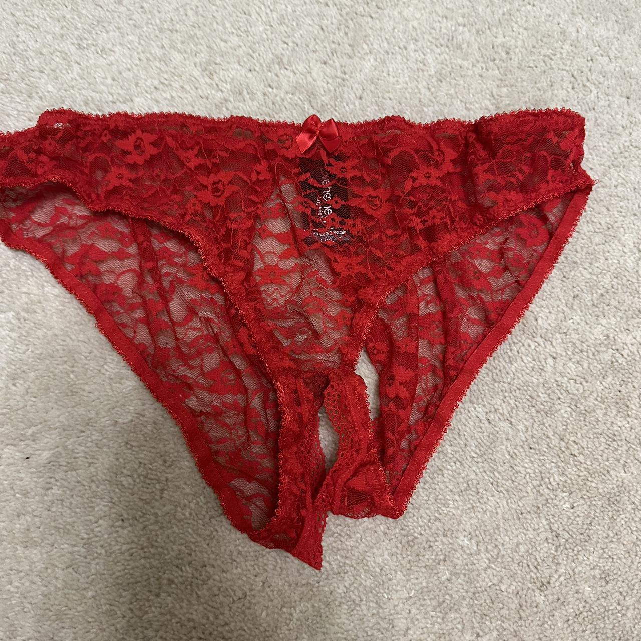 Crotchless knickers Used - Depop