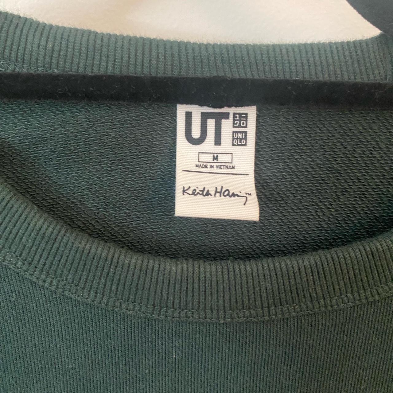 UNIQLO Men's Green Sweatshirt | Depop