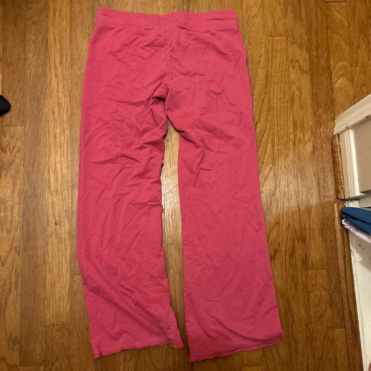 cute pink pants brand no boundaries size large - Depop