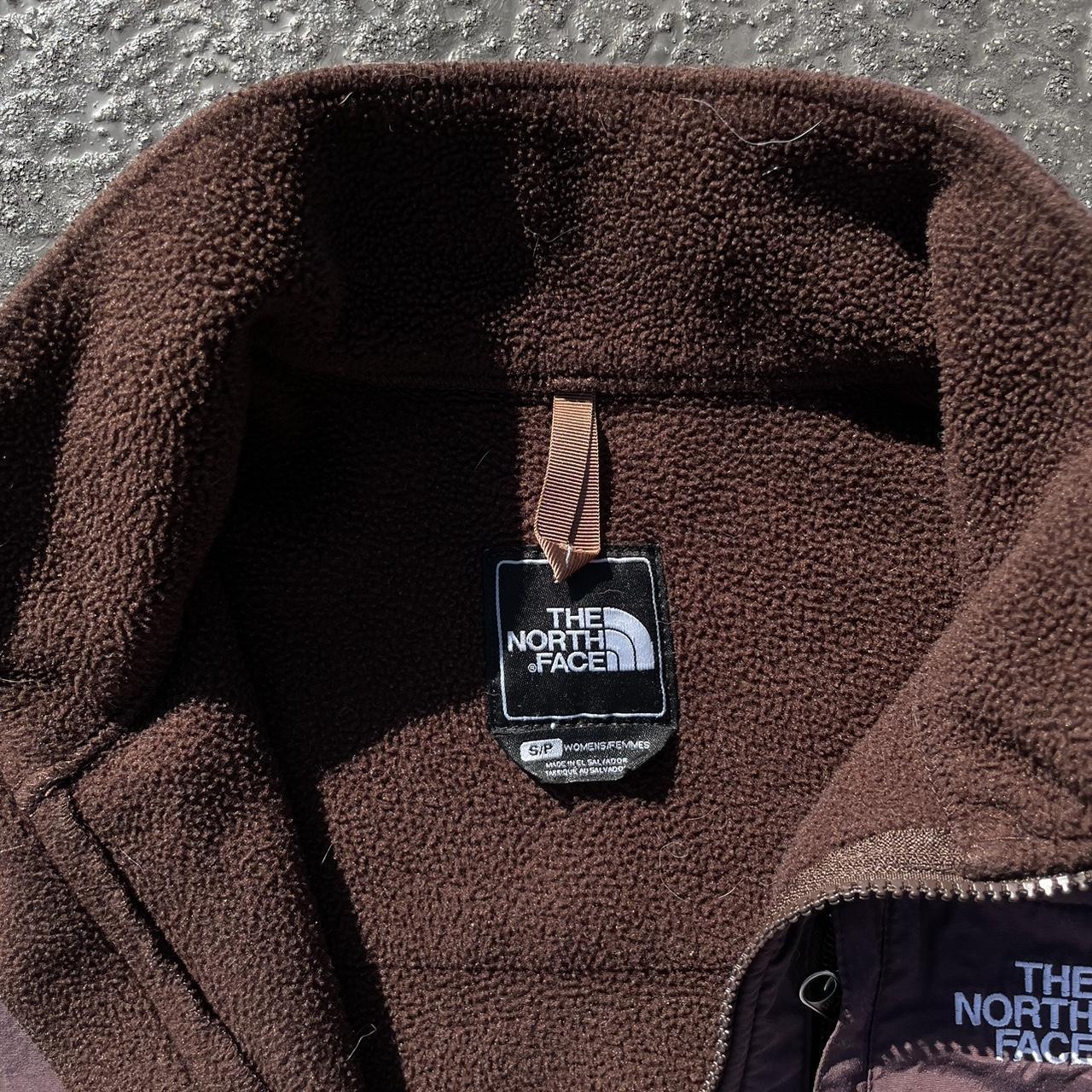 The north Face Fleece Size W Small Zipper is missing Depop
