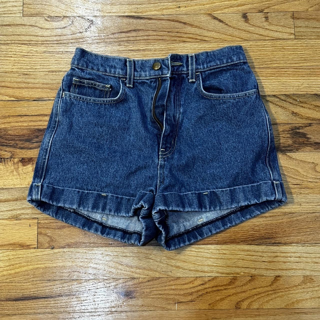 American apparel 2000’s mini shorts Size: 25 Perfect... - Depop
