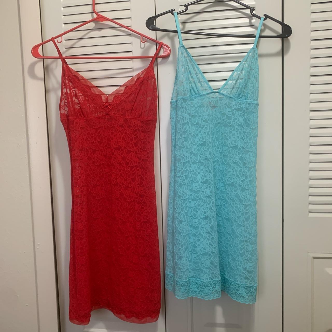 Two Victoria s Secret lace dresses Super cute y2k