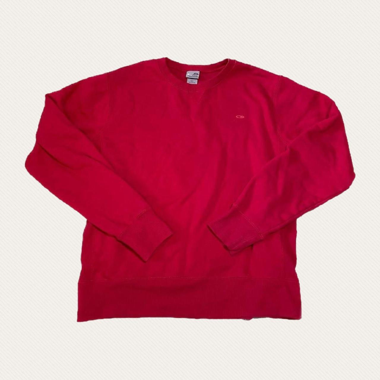 Champion red sweatshirt discount women's