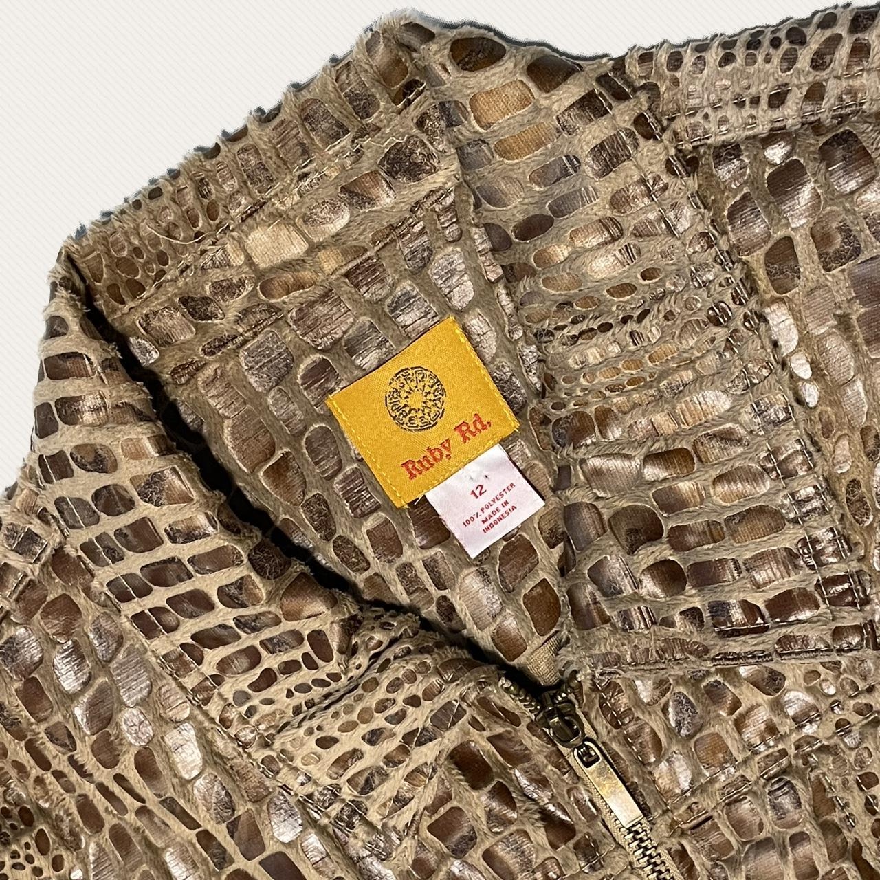 Ruby Rd. Women's Shacket Jacket - Tan/Brown - M –… - image 5