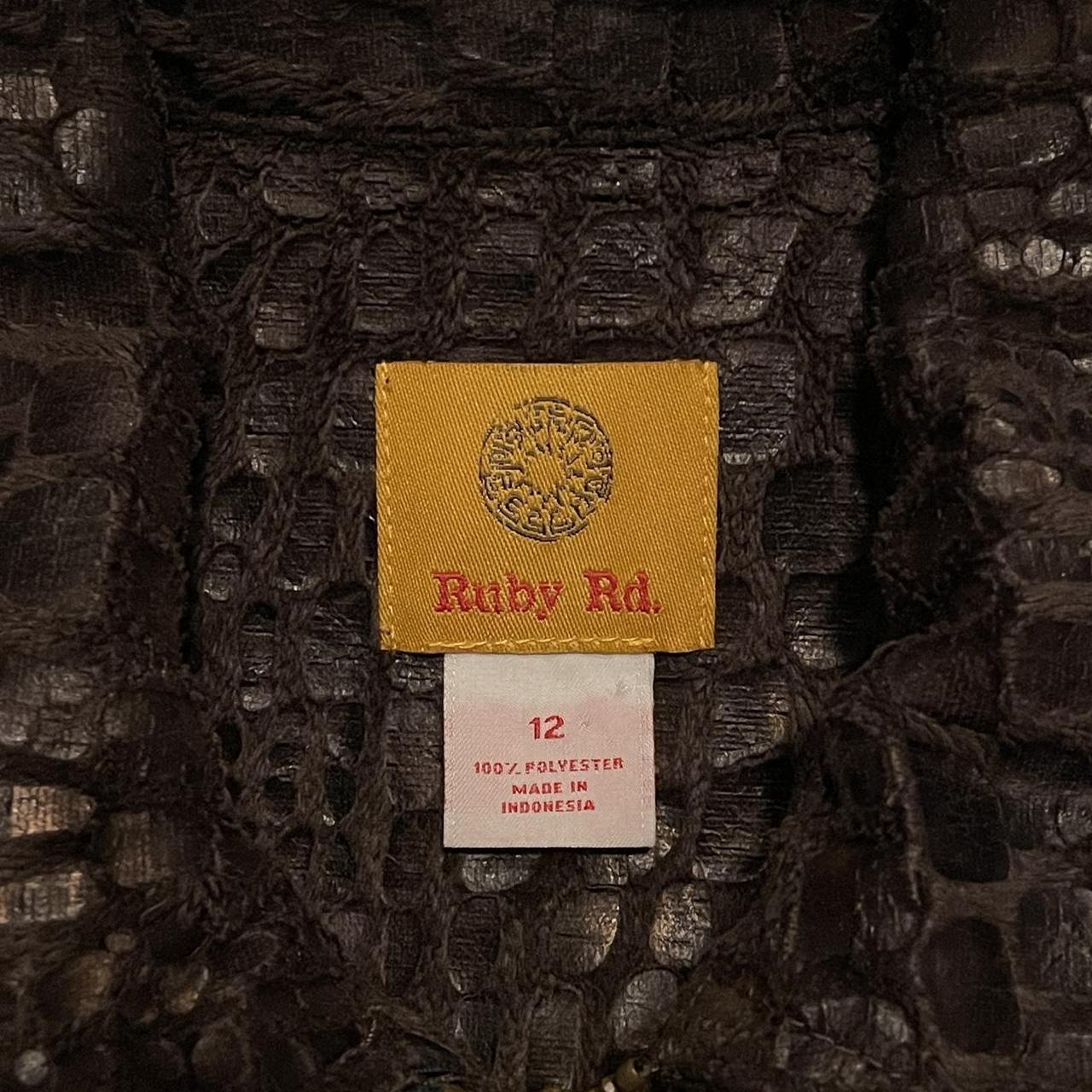 Ruby Rd. Women's Blazer Jacket - Brown - 12 – Rub… - image 8