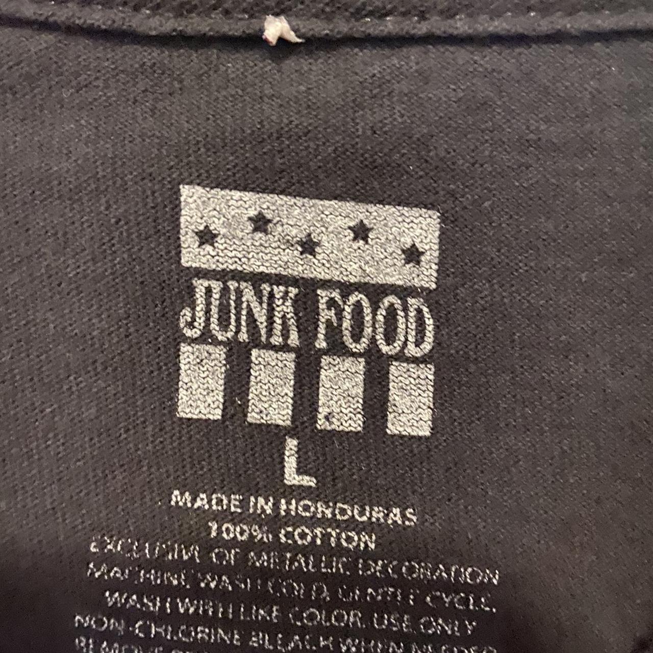 Junk food tee , vintage y2k reprint 49ers Super Bowl - Depop