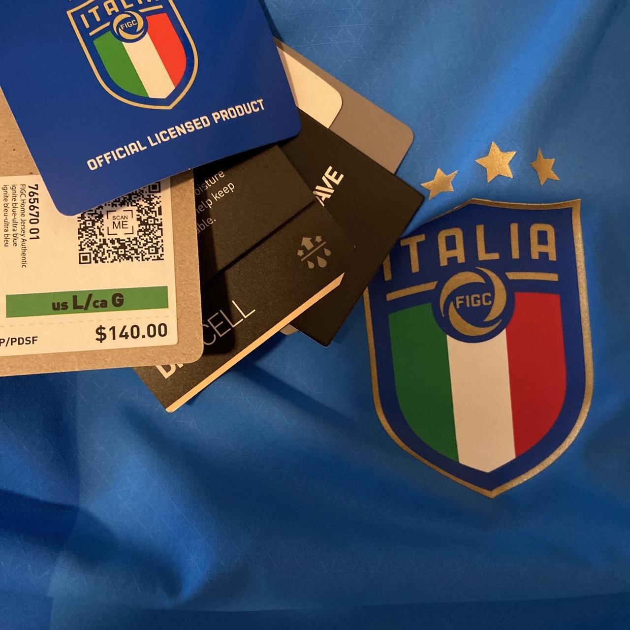 Men's Authentic Puma Italy Home Jersey 2022 765670-01 – Soccer