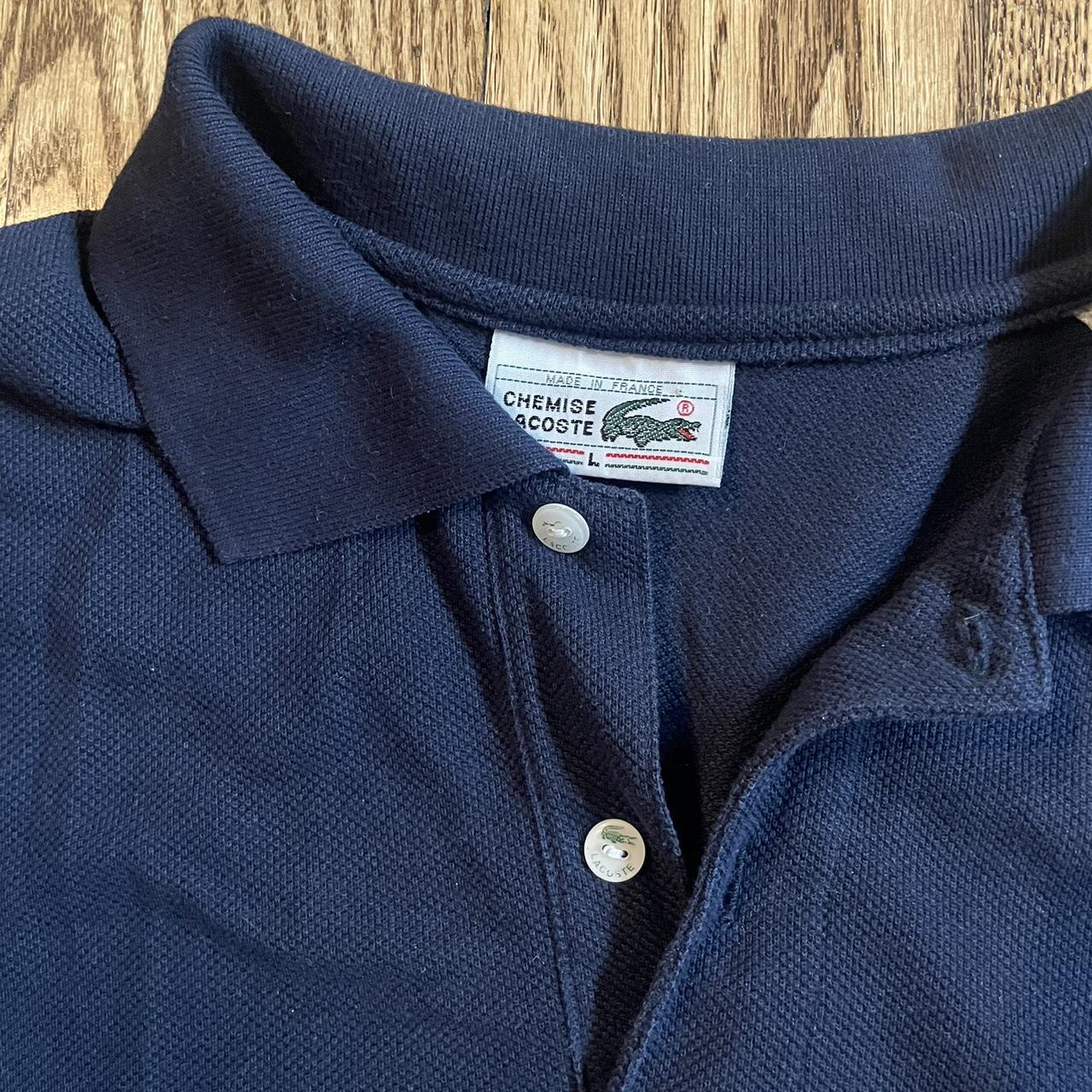 beautiful 80s vtg lacoste polo this vintage polo... - Depop