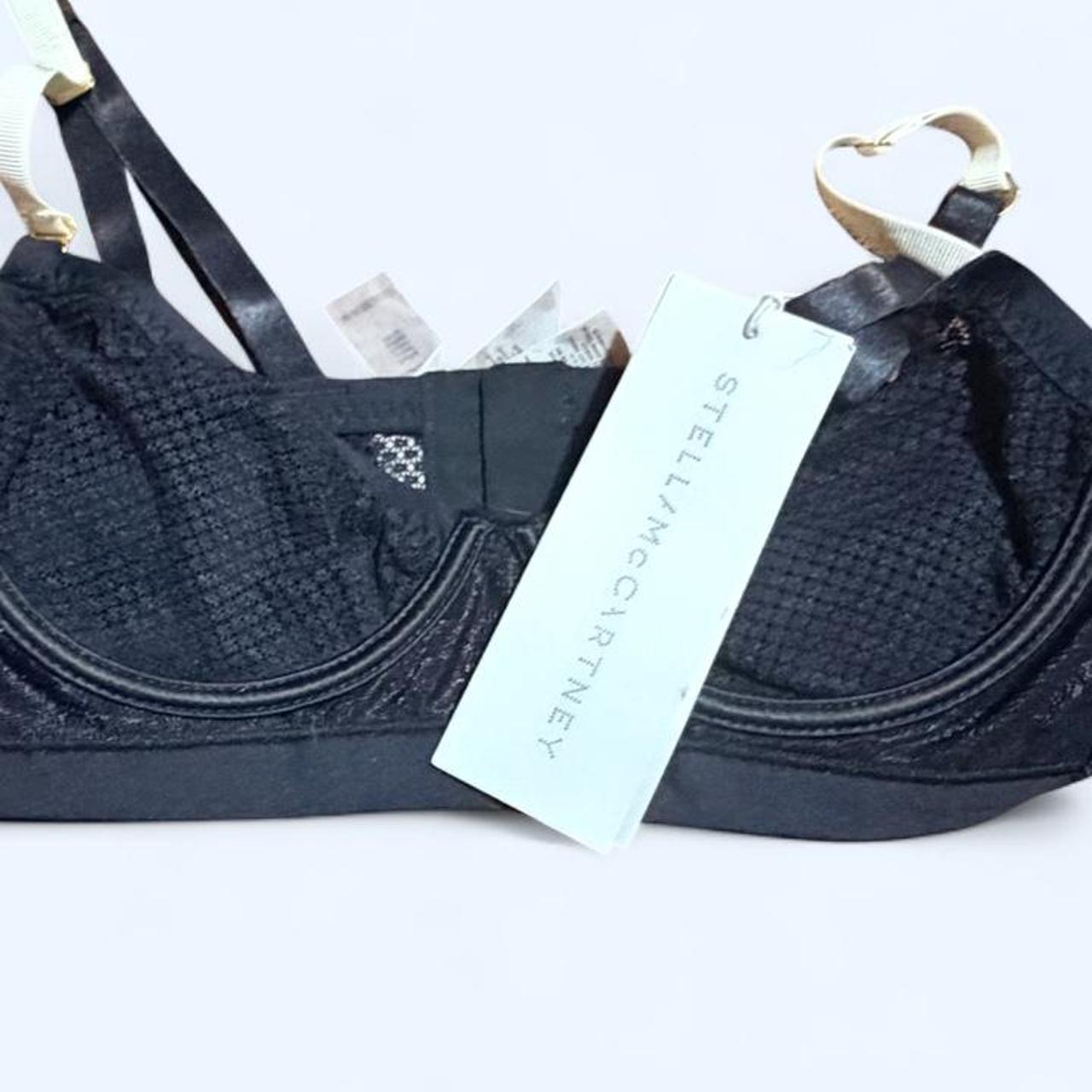 Stella mccartney women's black and navy bra