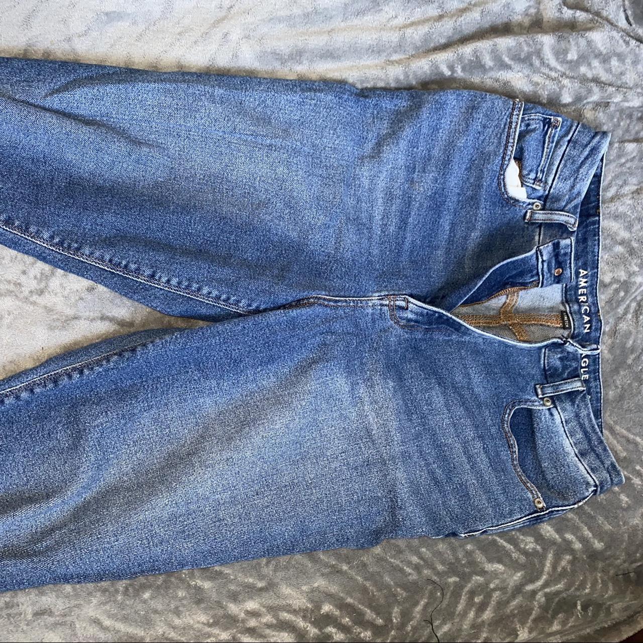 American eagle High waisted straight leg - Depop