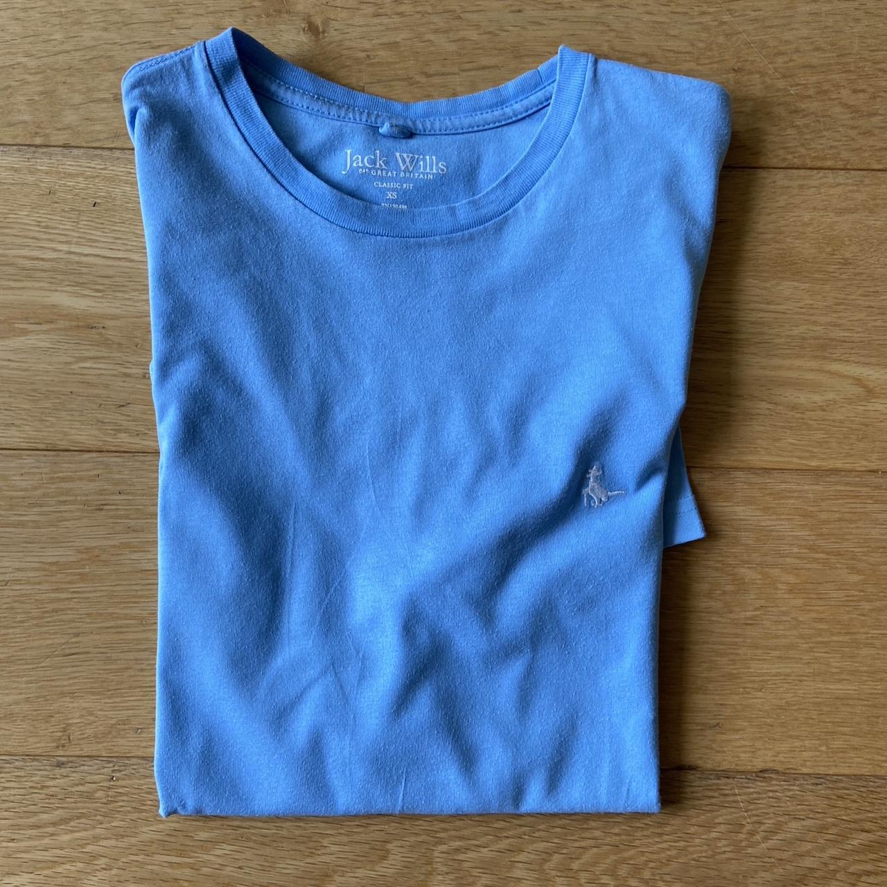 Jack wills blue cheap t shirt