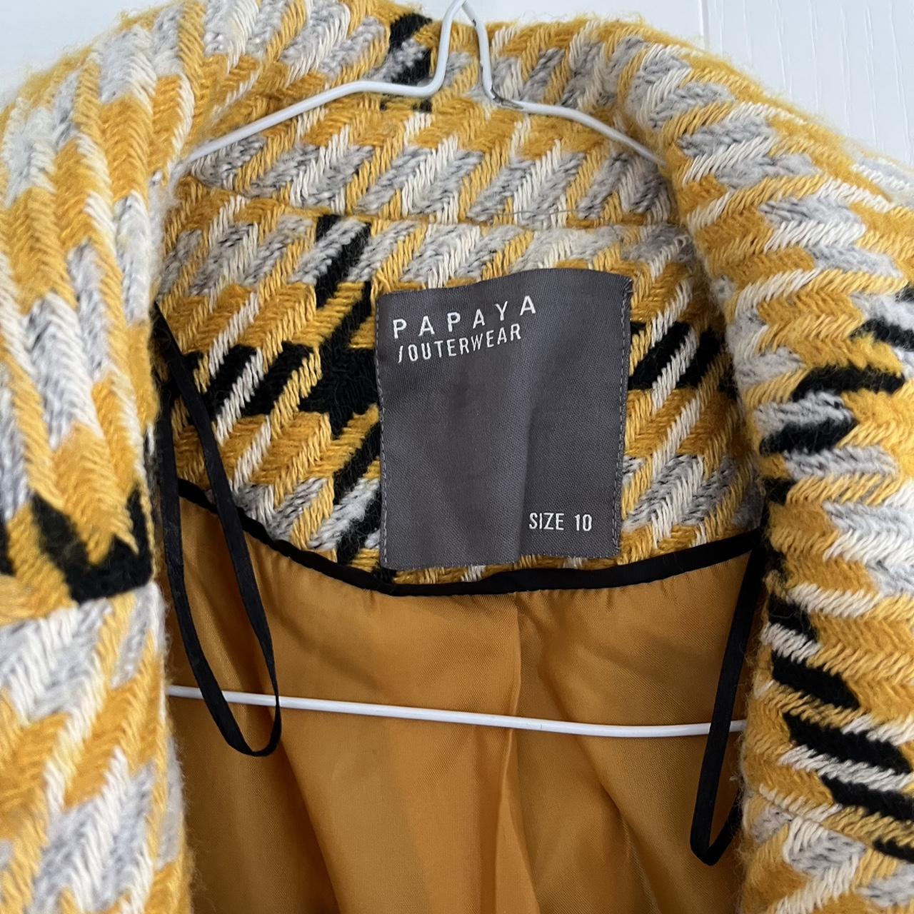 Matalan yellow clearance jacket