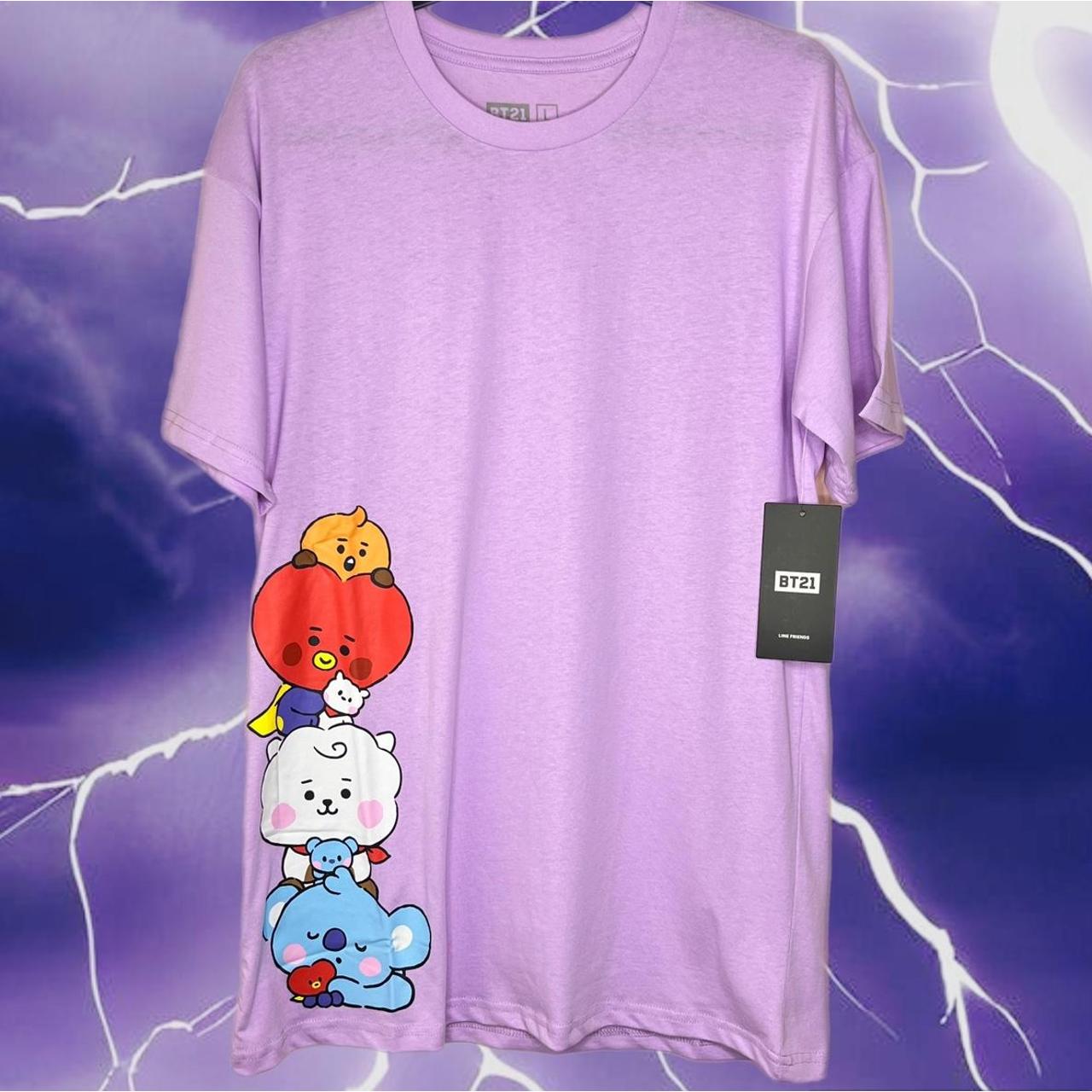 BTS Permission To Dance White Long Sleeve size | Depop