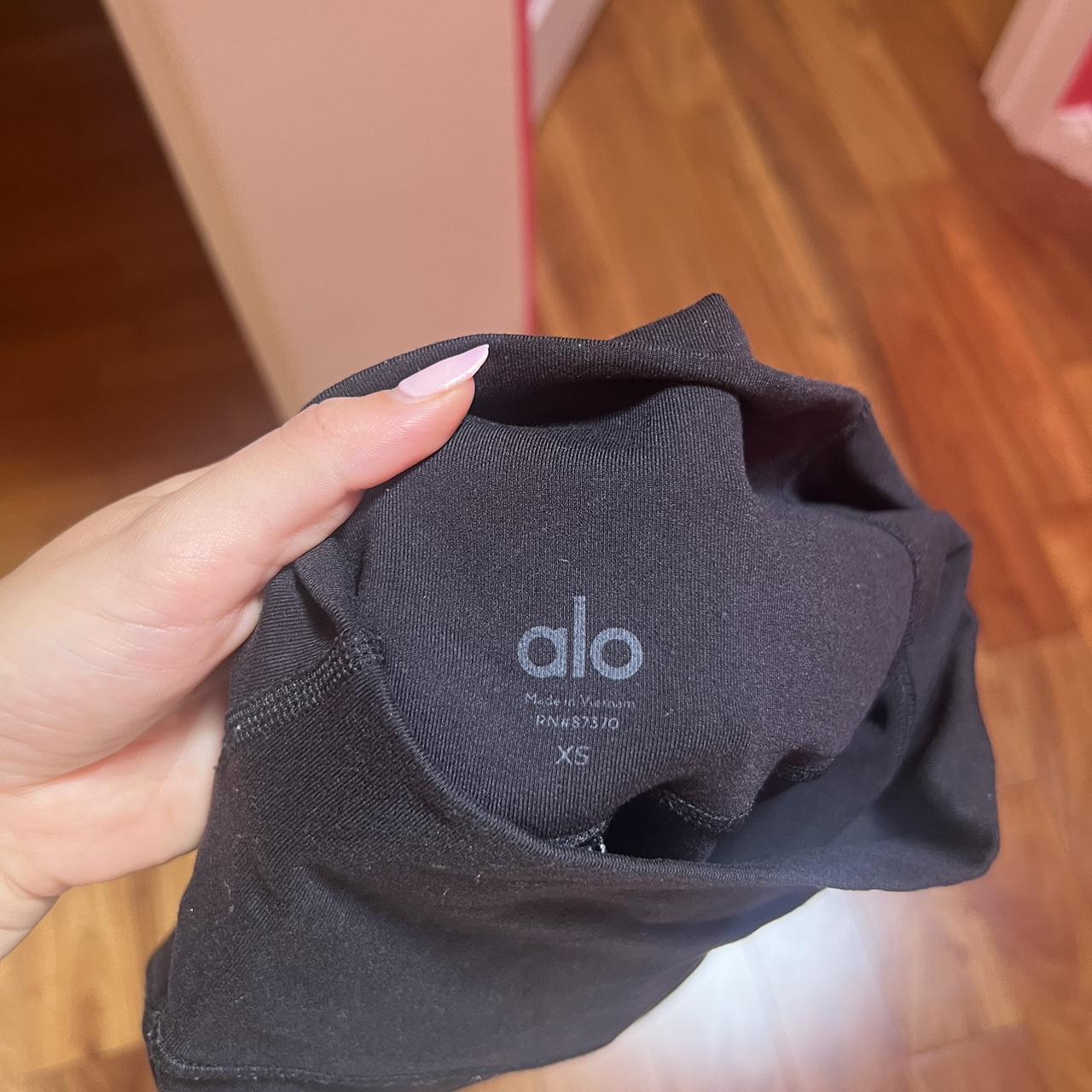 Alo High waisted Moto leggings. Size XS, fits true - Depop