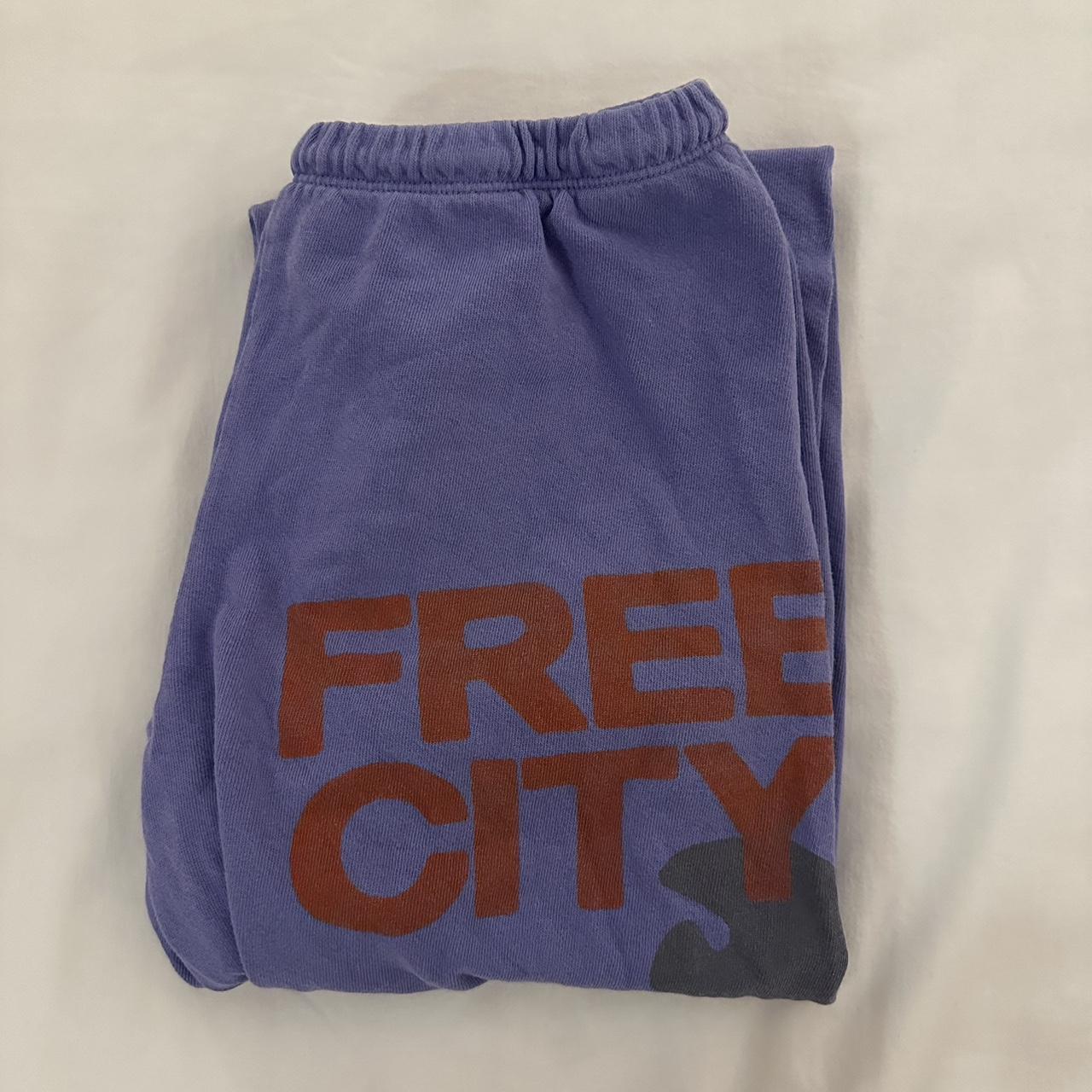 Free City Sweatpants — Purple Size Small!!!!💜💜💜 Free... Depop