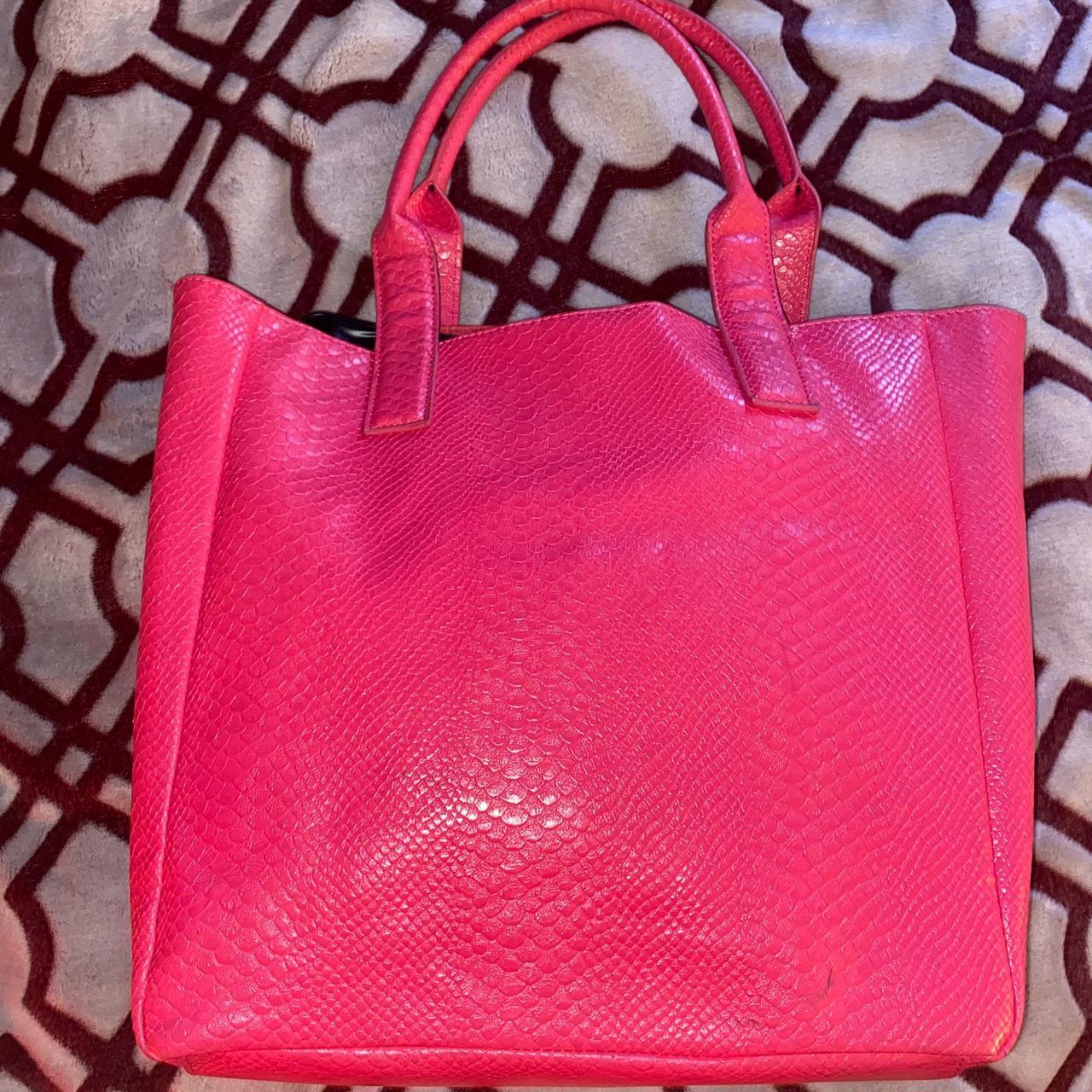 Eddie Borgo for Neiman Marcus Laser Cut Jelly Cosmetic Tote Bag Pink Purse  | eBay