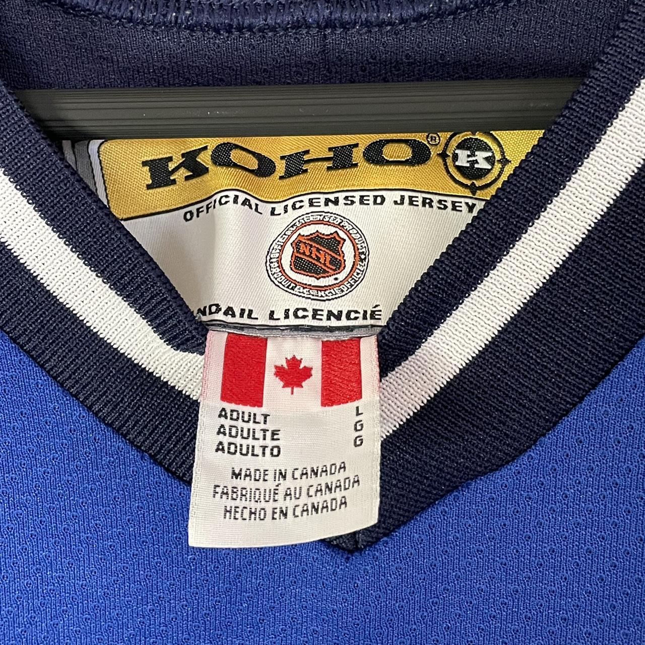 Vintage 90's St.Louis Blues Hockey Sweater Size - Depop