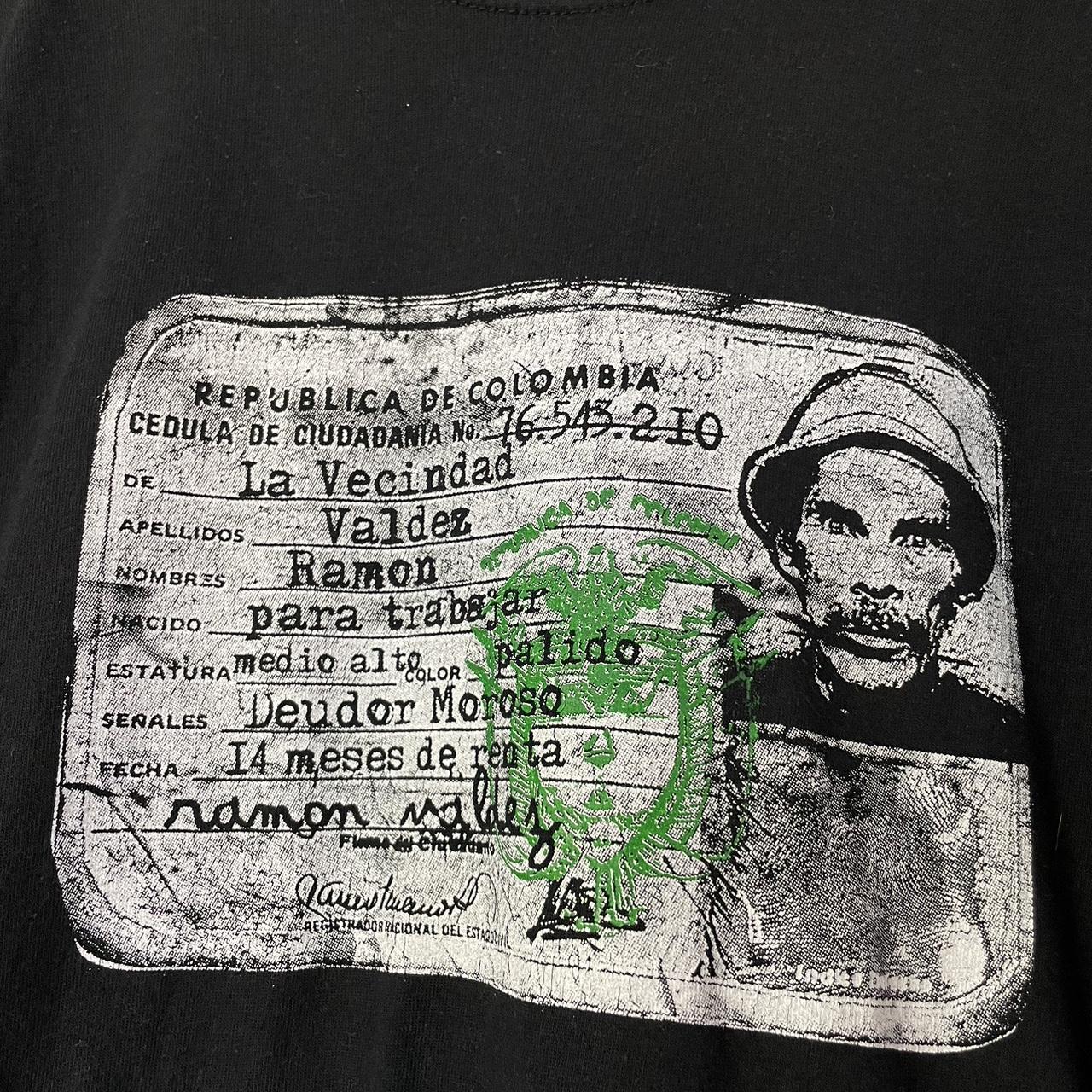 Vintage 90s El Chavo Del Ocho Don Ramon Shirt Size... - Depop