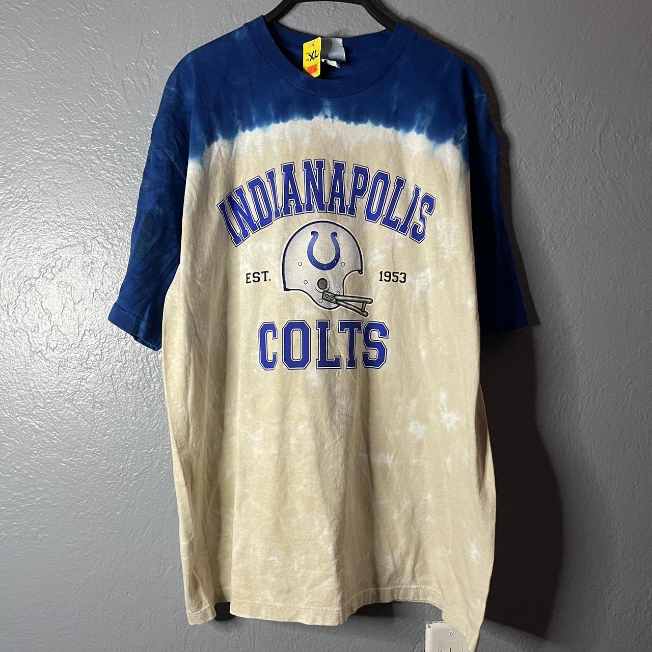 Vintage NFL Colts Tie Dye T-Shirt