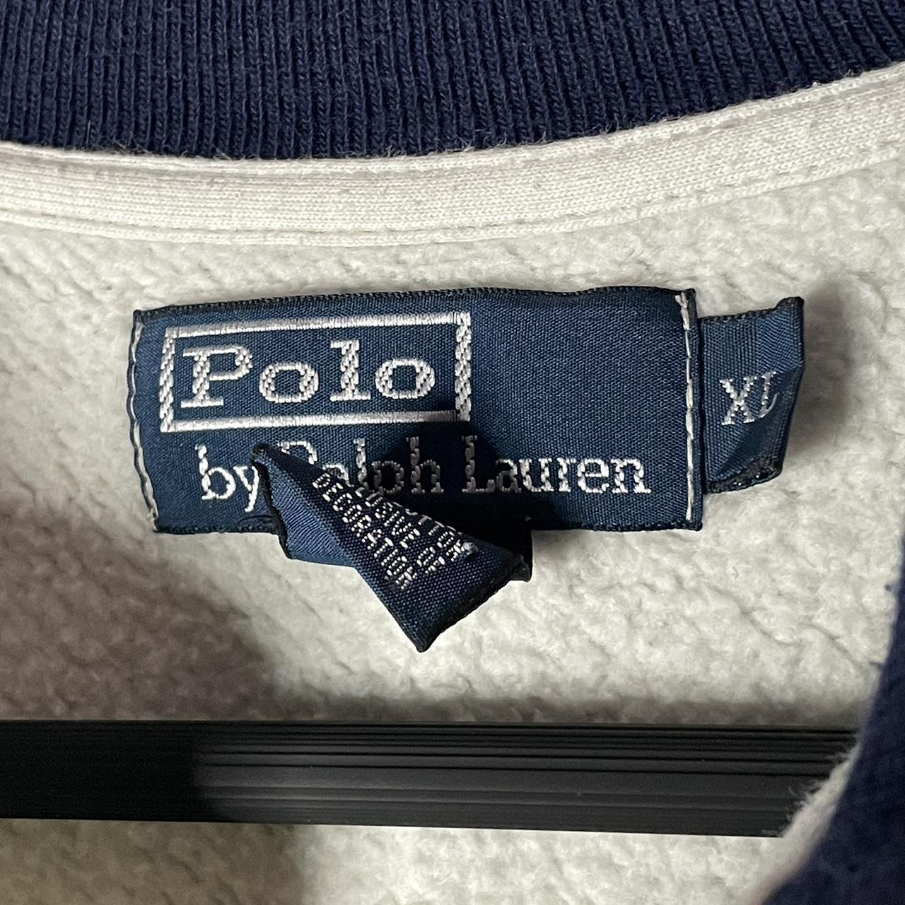 Vintage 90s Polo Ralph Lauren P Wing 1/4 Zipper | Depop