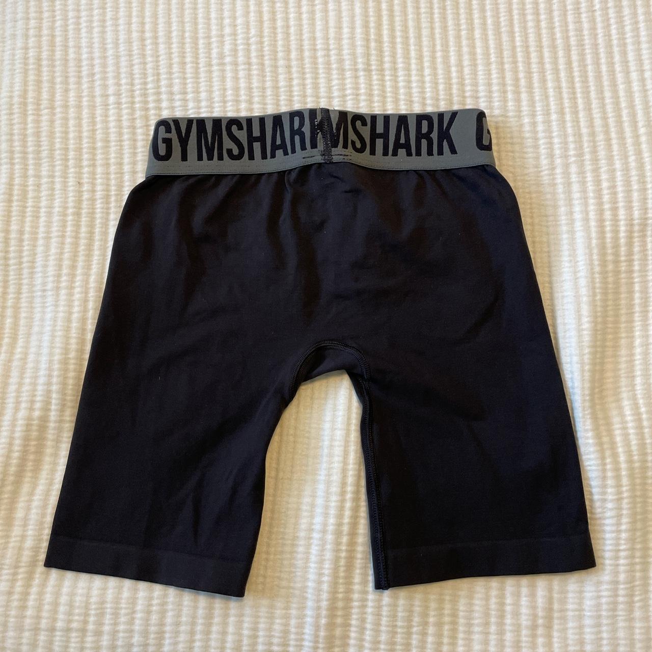 Gymshark biker shorts black - Depop