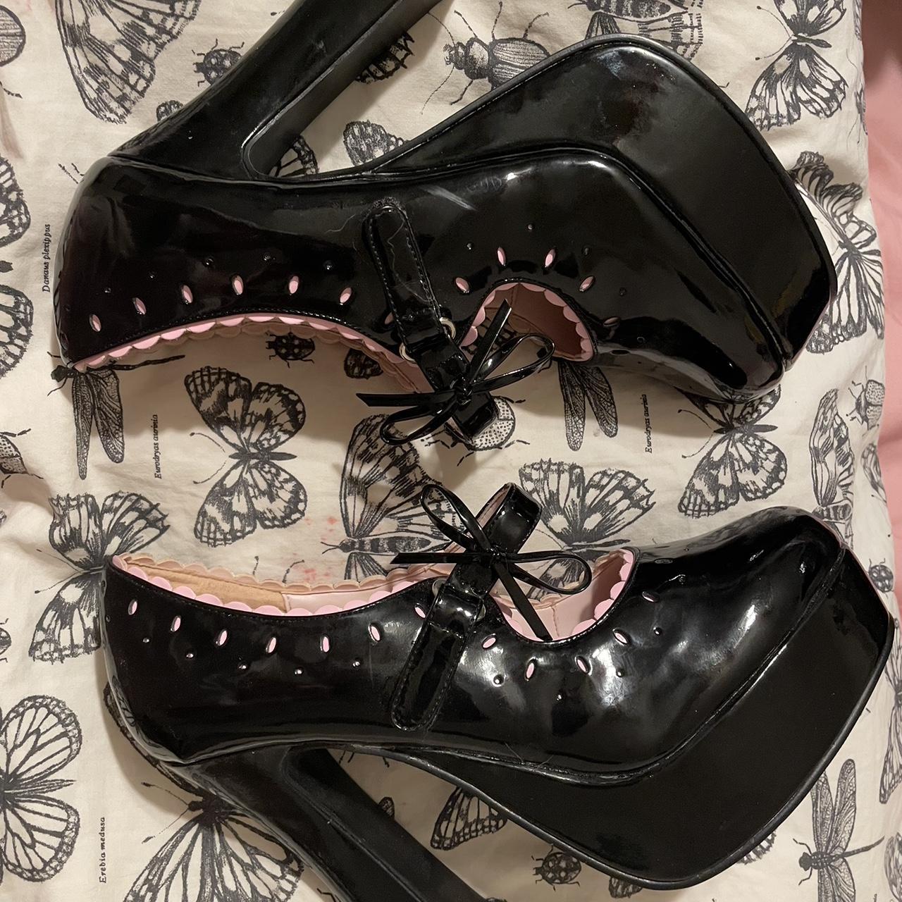 pleaser mary jane shoes
