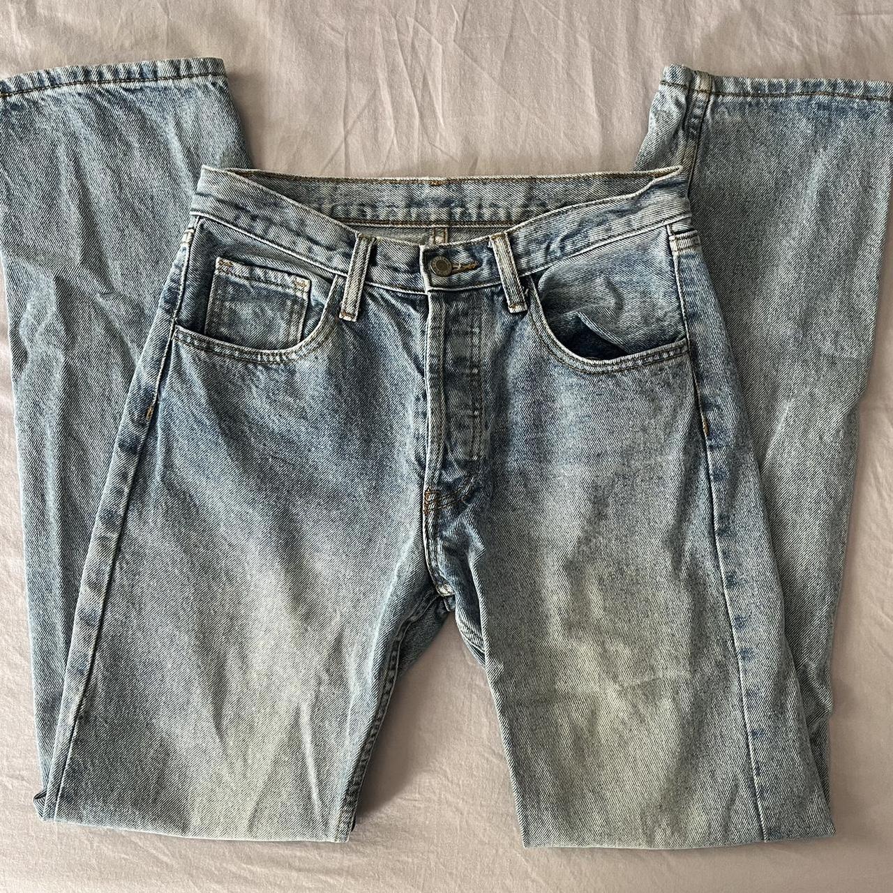 Brandy Melville Addison Jeans Light wash, midrise... Depop
