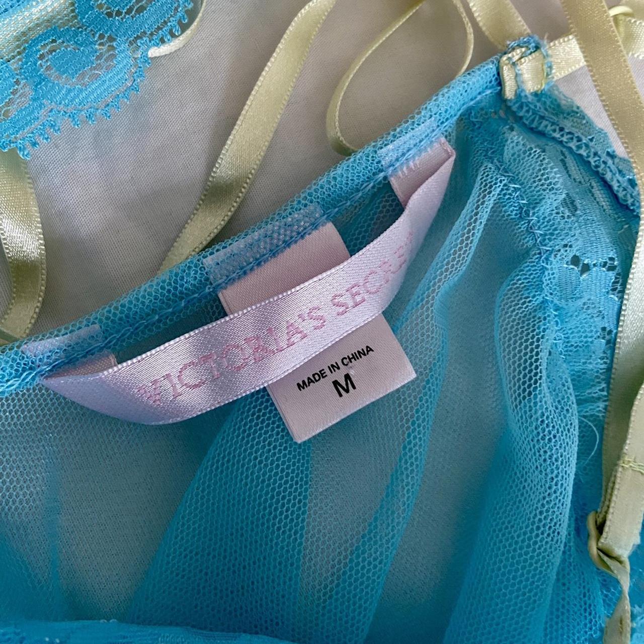 Victoria's Secret Women's Blue Top | Depop