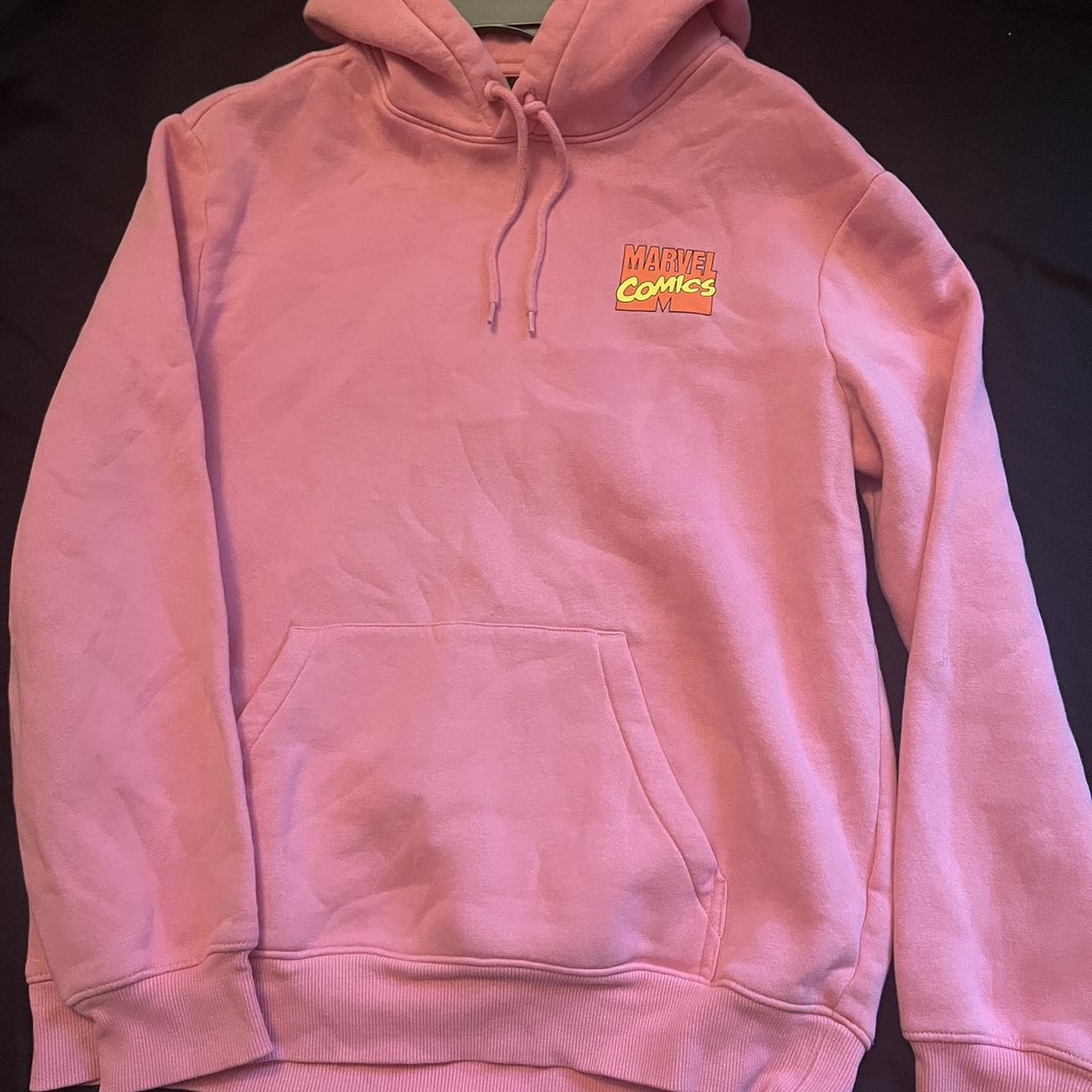 Pink Marvel hoodie Worn lightly three times