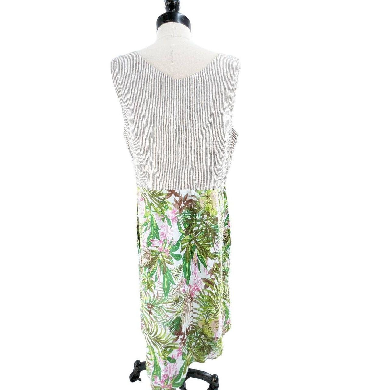 NWT J.Jill Pale Orchid Linen Mini dress NWT Brand - Depop