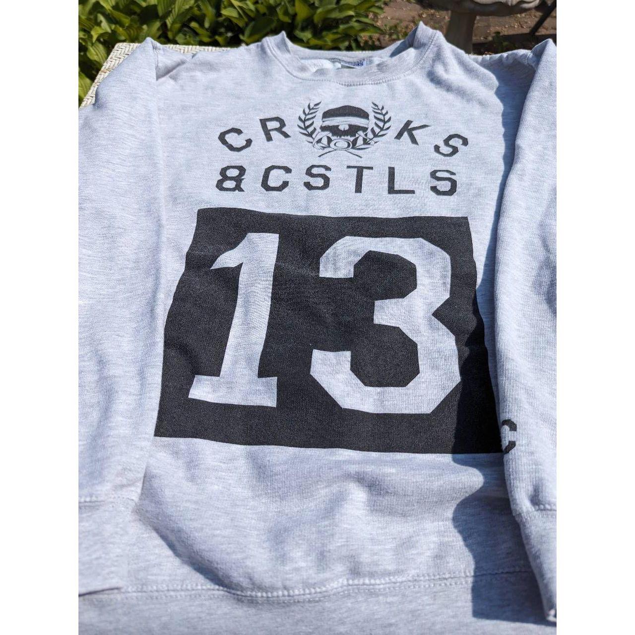Sweatshirt Crks Clothing Crooks Castles Men Gray #13 Print Long Depop