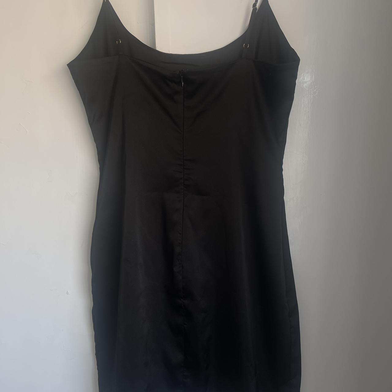 Oh Polly black mini bodycon dress Size 12, would... - Depop