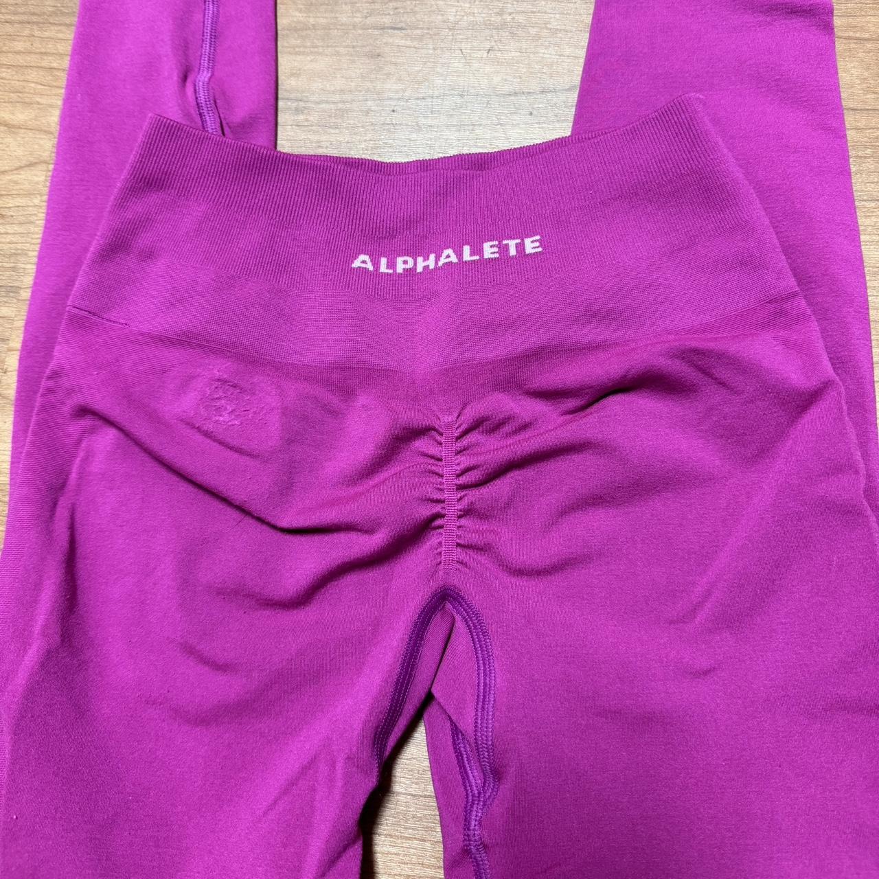 Alphalete Revival Leggings in a light purple/lilac💜 - Depop