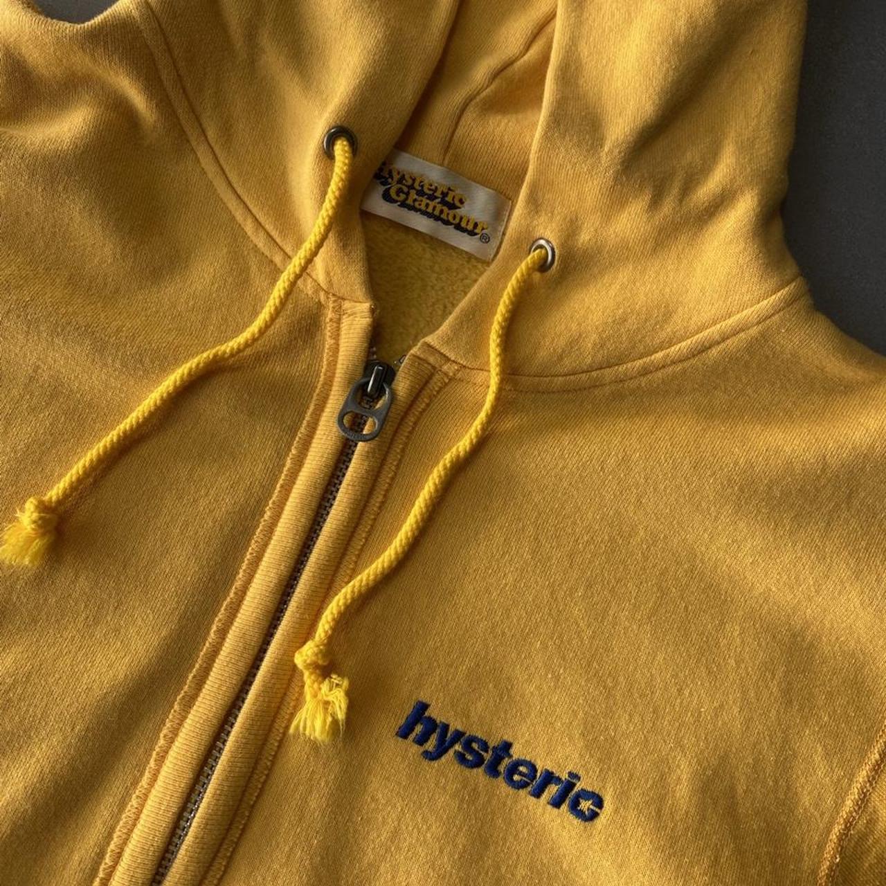 Hysteric Glamour RARE yellow "Fuck You" zip-up... - Depop