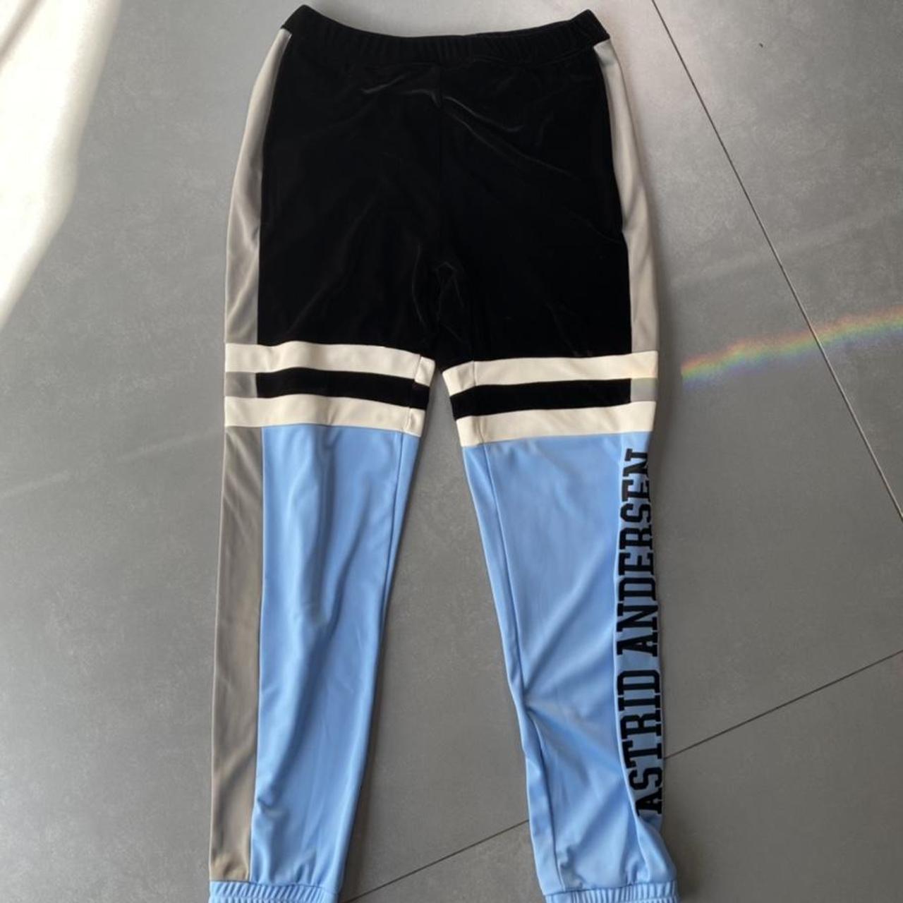 Astrid Andersen Men's Black and Blue Joggers-tracksuits
