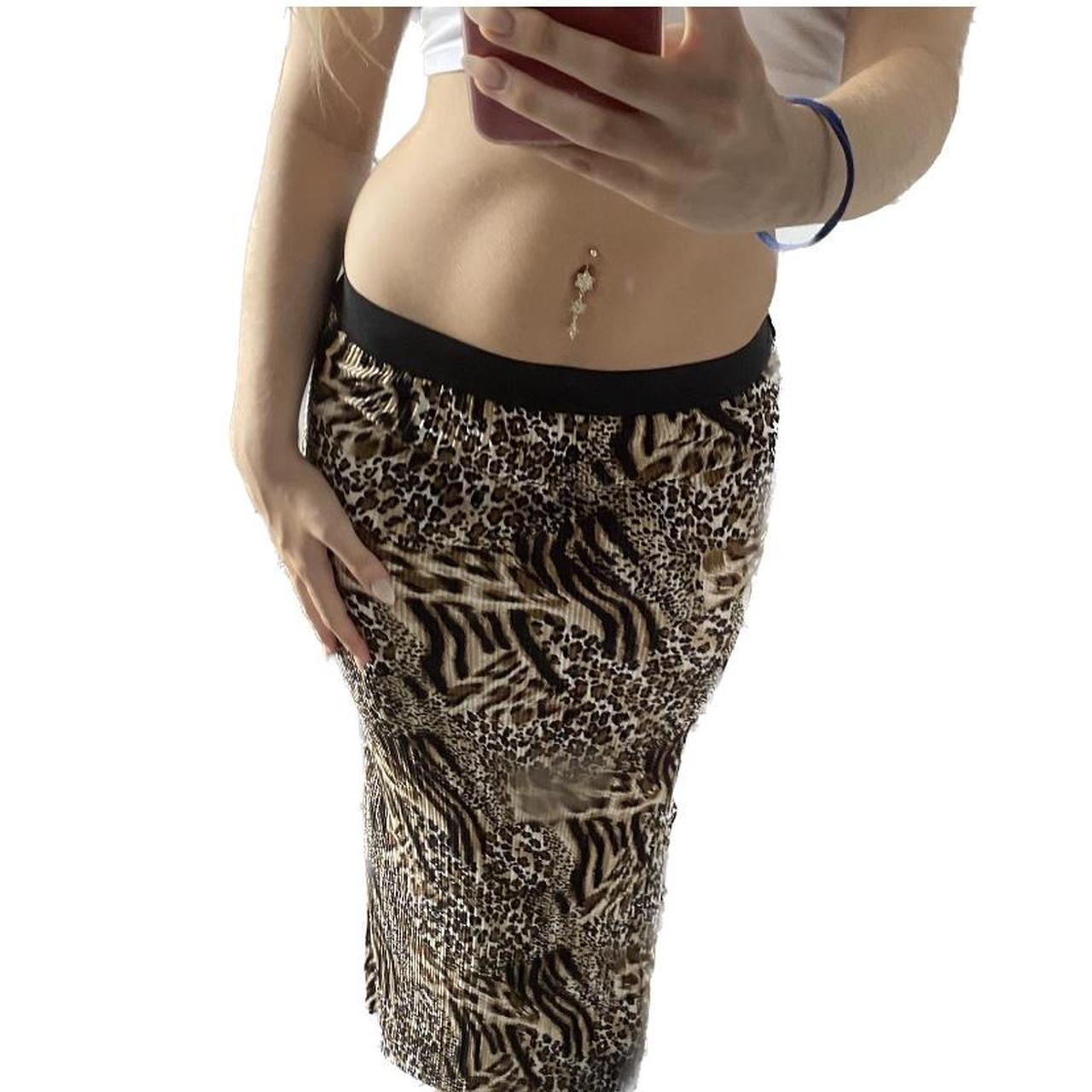 Leopard print maxi skirt new look best sale