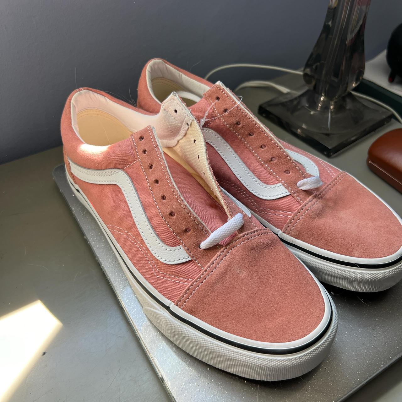 old skool vans brand new never worn cute pink Depop