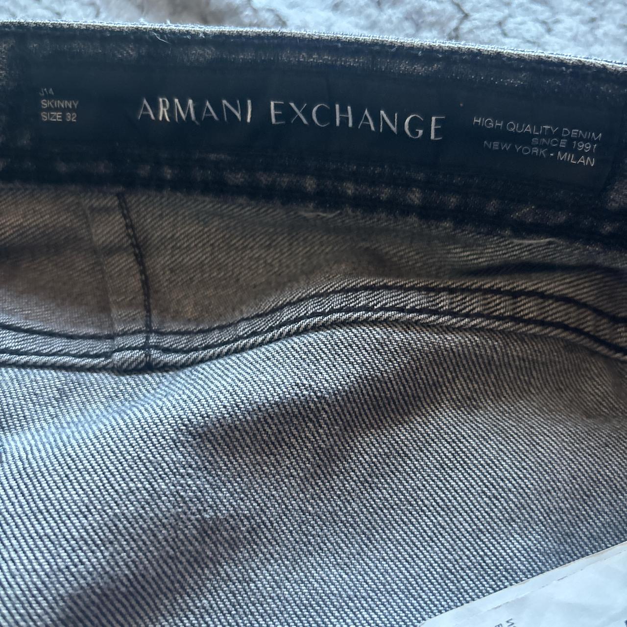 Authentic black Armani exchange jeans size 32