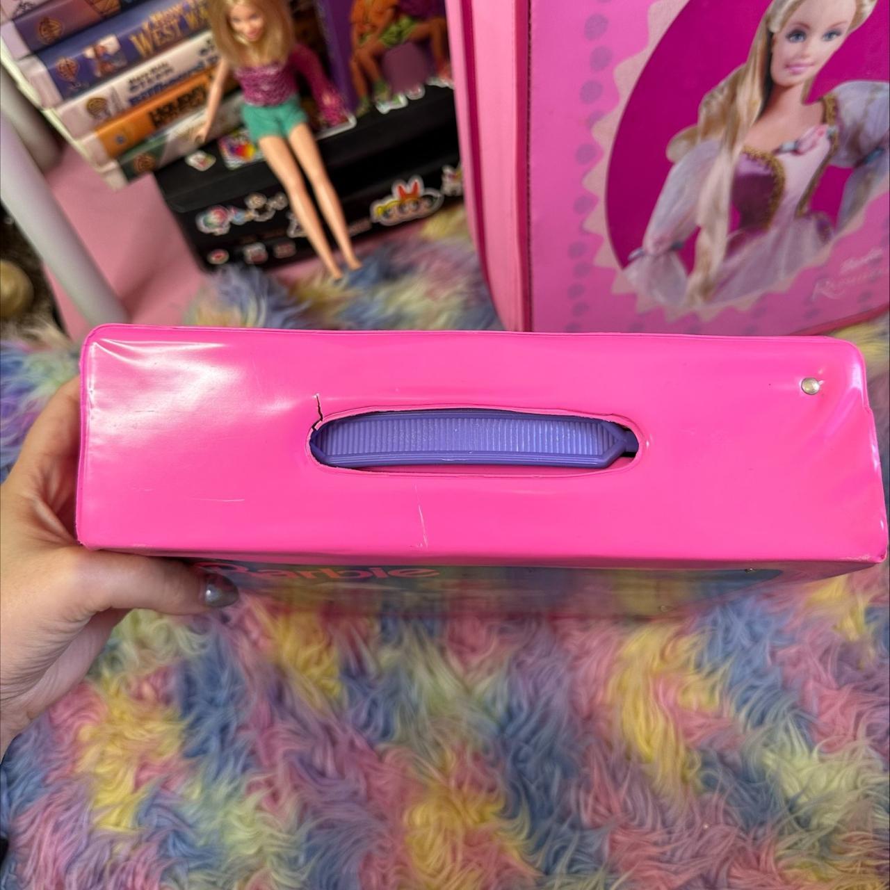 Barbie Mattel Inc. 1988 Thermos Soft Lunch Box - Depop