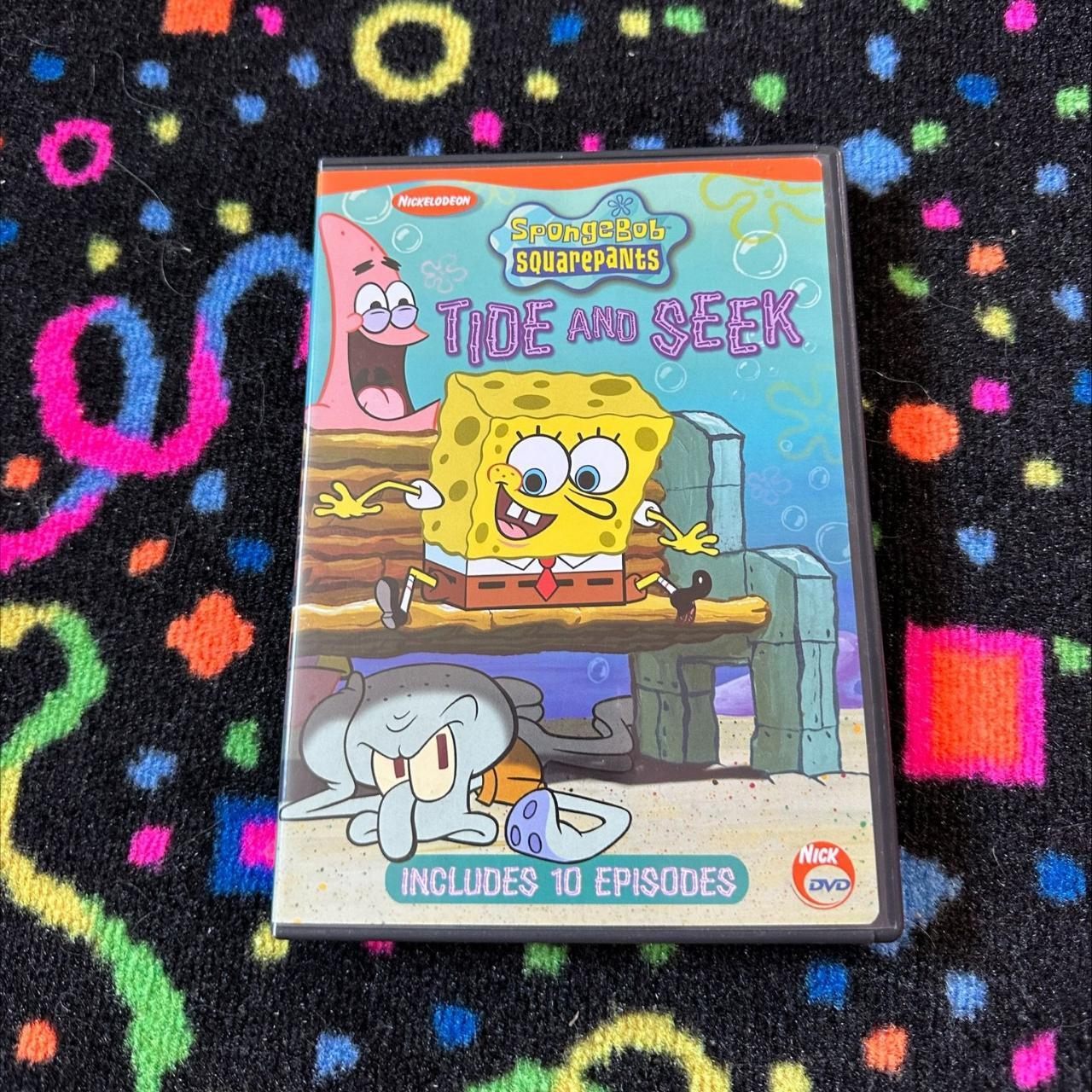 SPONGEBOB SQUAREPANTS: TIDE AND SEEK DVD Depop